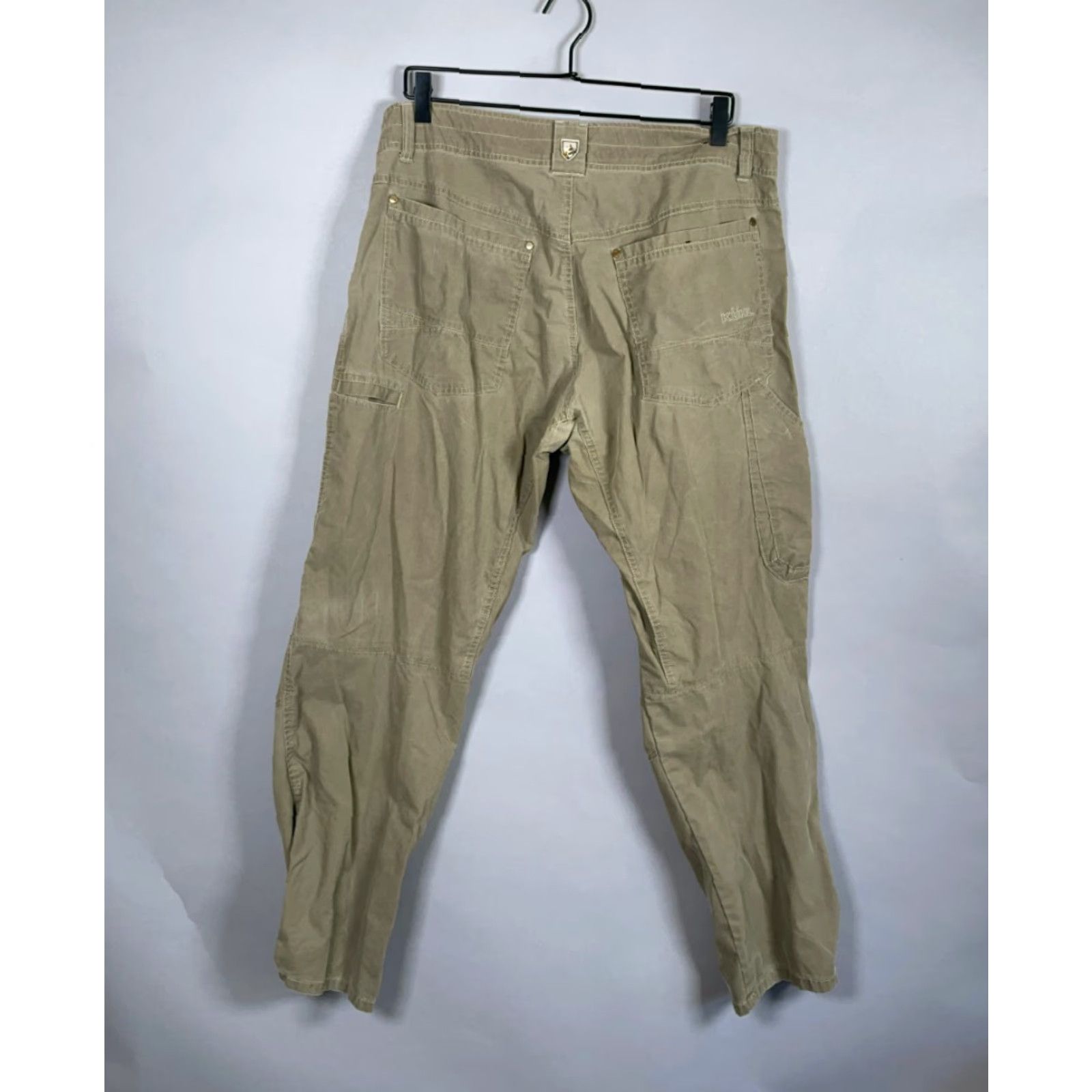 Vintage VINTAGE Kuhl Revolvr Men's Pants Casual Chino 36 x 30 Green Outdoor Nature Size US 36 / EU 52 - 2 Thumbnail