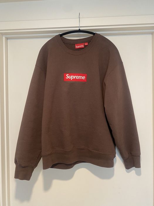 Supreme Supreme Box Logo Crewneck Sweatshirt | Grailed