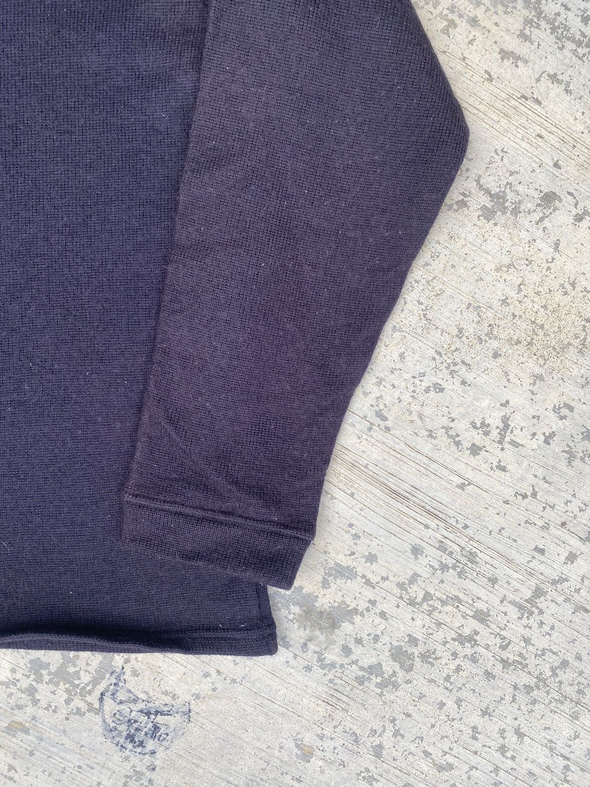 Emporio Armani × Vintage Vintage Emporio Armani Sun Faded Wool Sweater Size L / US 10 / IT 46 - 6 Thumbnail
