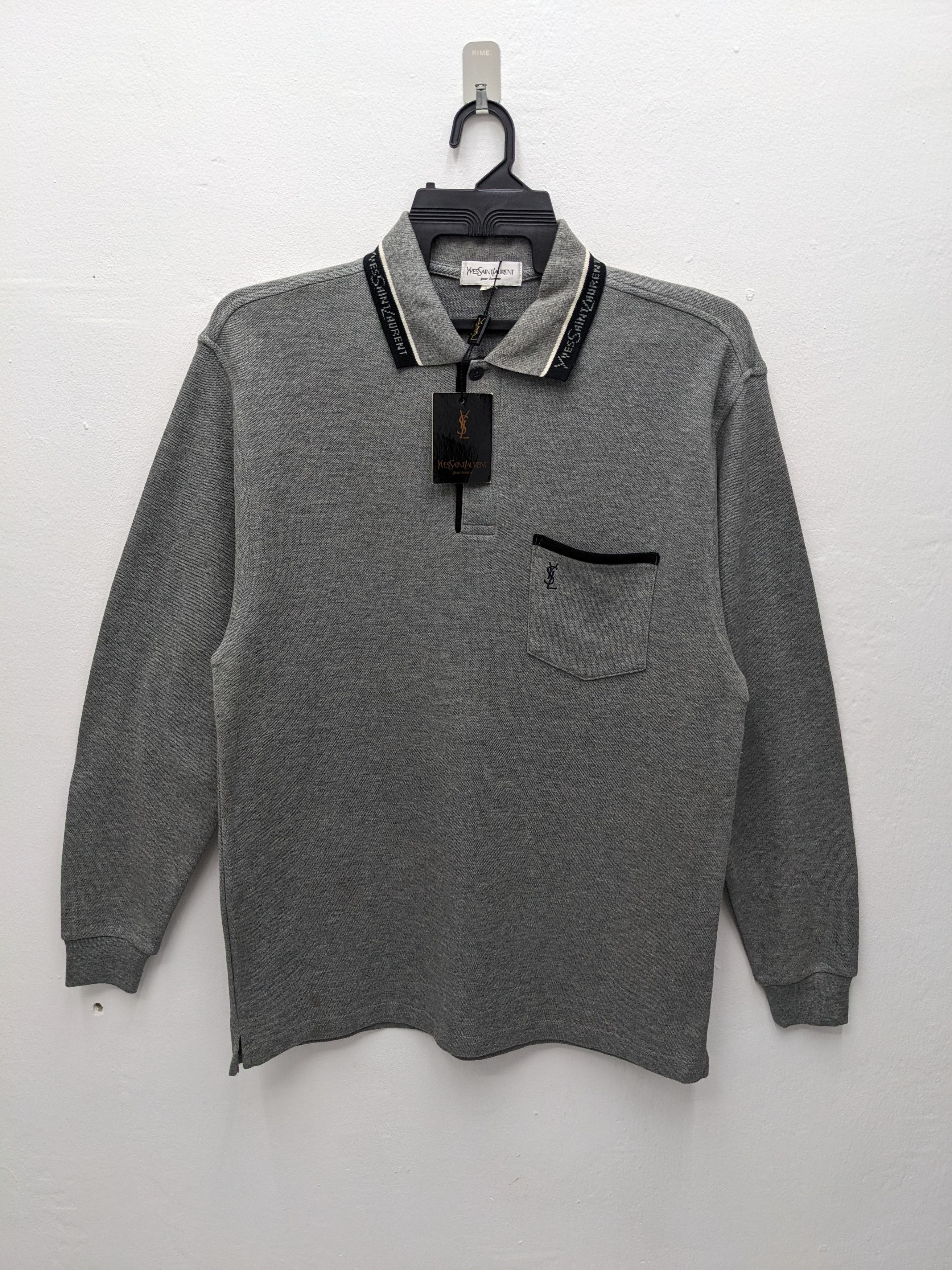 Yves Saint Laurent YVES SAINT LAURENT DEADSTOCK LONG SLEEVE Size US M / EU 48-50 / 2 - 2 Thumbnail