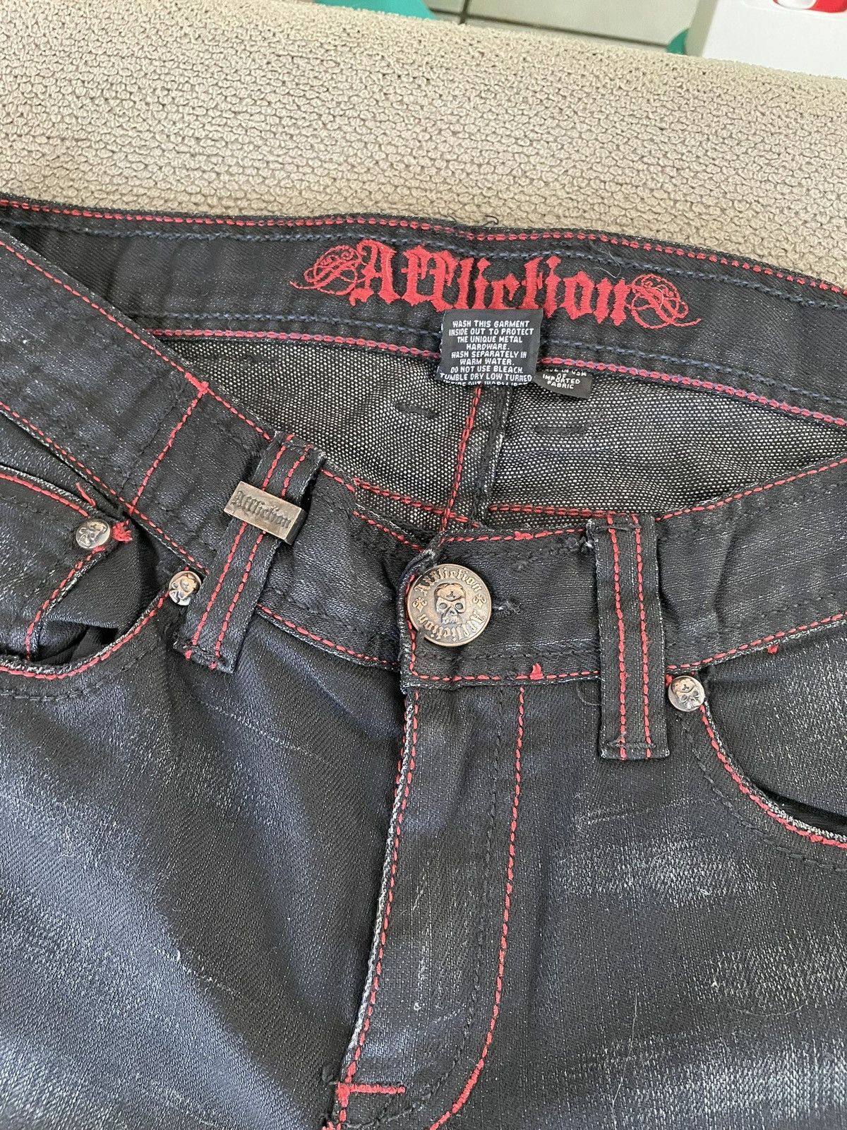 Affliction Affliction Black denim Size US 32 / EU 48 - 5 Thumbnail