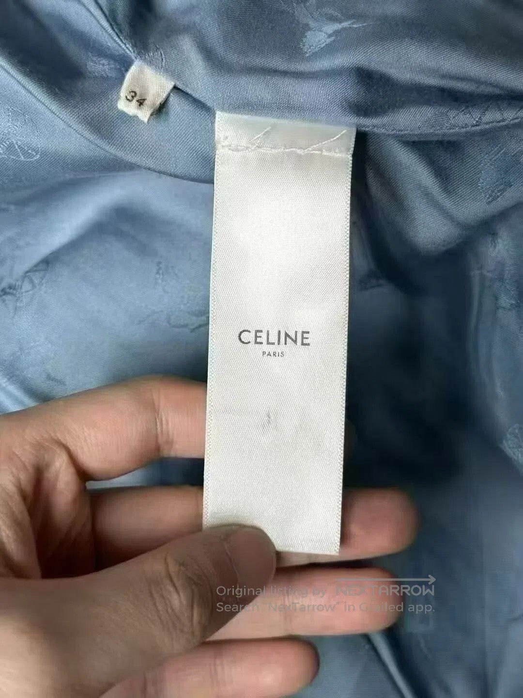 Celine Celine Double-Breasted Tweed Coat. Size XS / US 0-2 / IT 36-38 - 6 Thumbnail