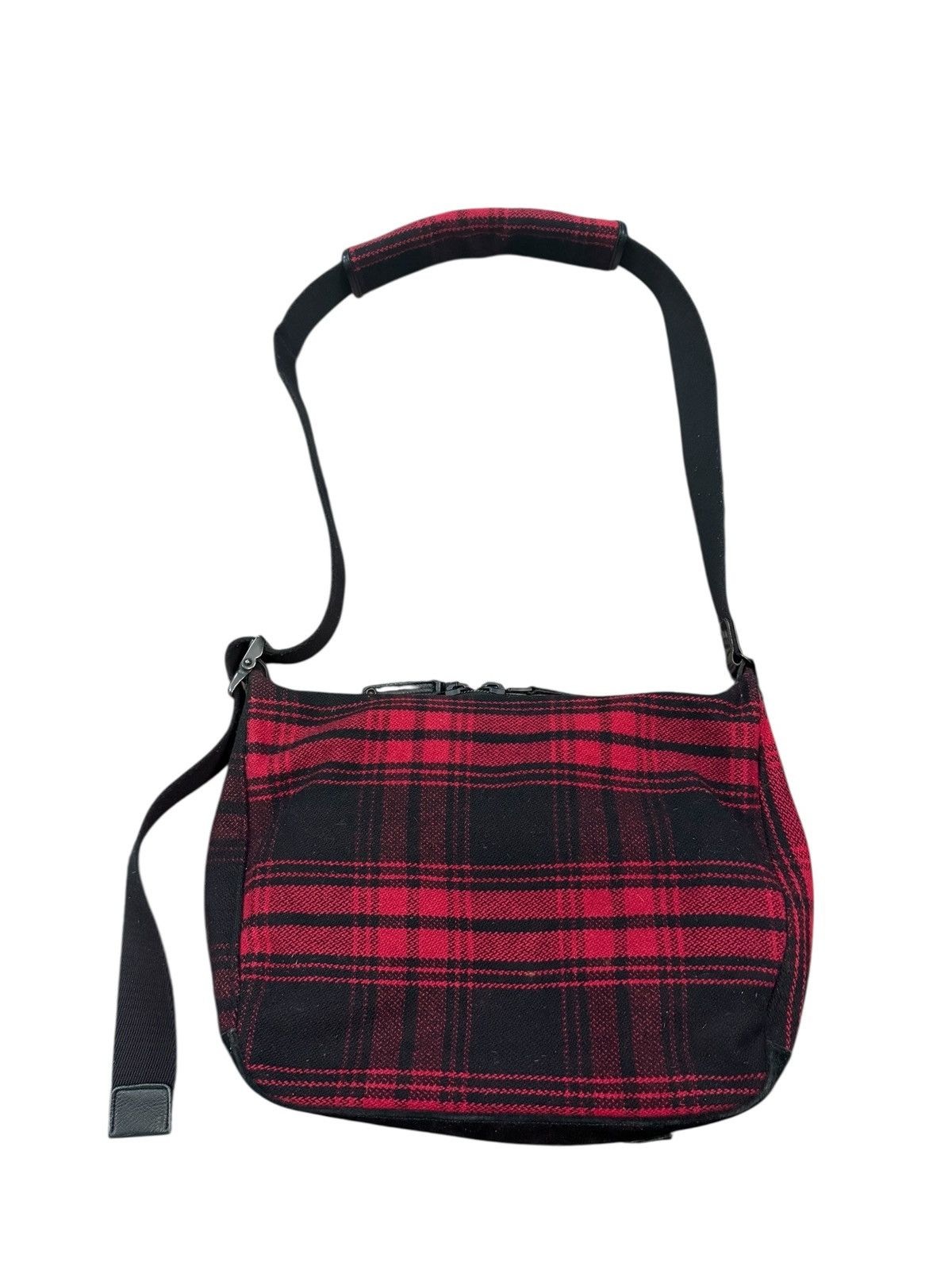 MasterPiece RARE MASTERPIECE PLAID WOOL MASSENGER BAG Size ONE SIZE - 10 Thumbnail