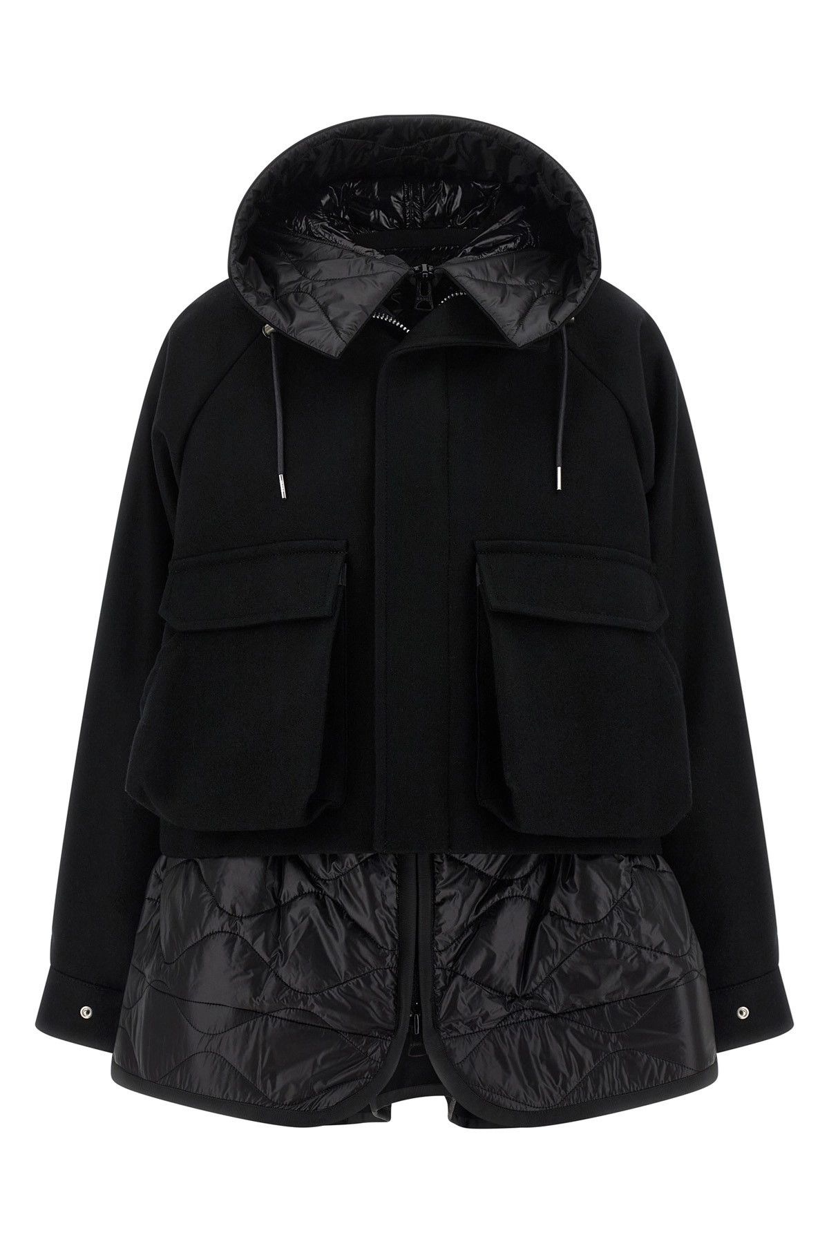 ジャケット・アウター ATTACHMENT heavy melton hooded blouson 1 1 heavy melton ATTACHMENT blouson ジャケット・アウター hooded