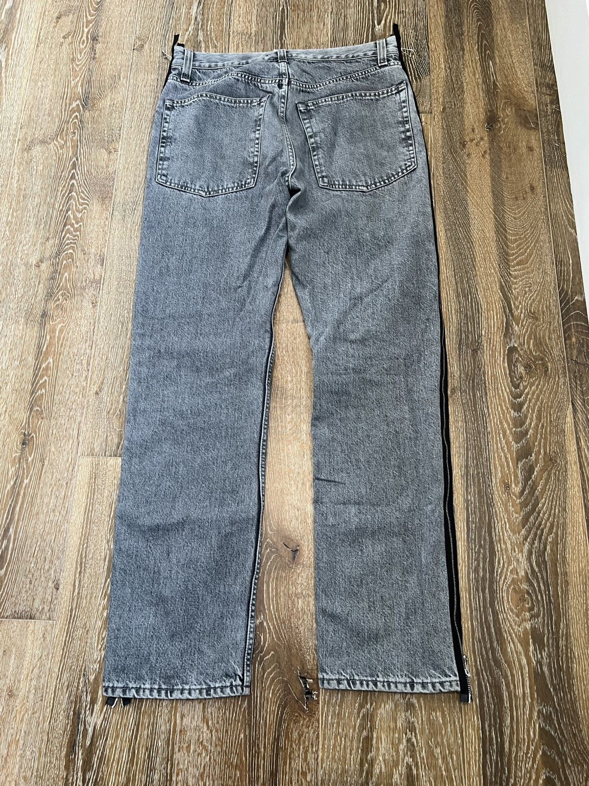 Helmut Lang Helmut lang MASC HI STRAIGHT JEANS Size US 34 / EU 50 - 3 Thumbnail