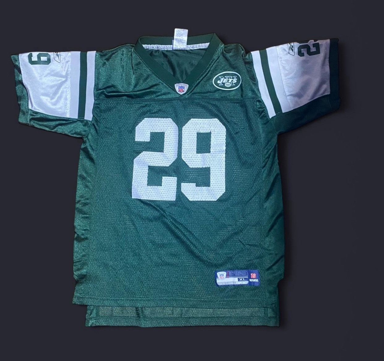 Reebok Leon Washington New York Jets NFL Reebok Jersey Size XL Size US XL / EU 56 / 4 - 1 Thumbnail
