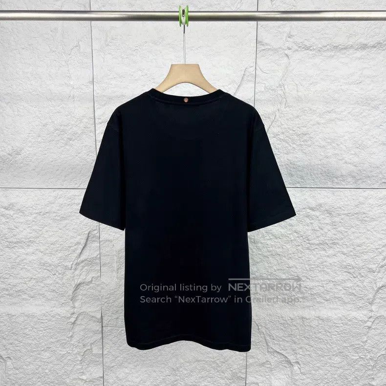 Givenchy Givenchy Black Printed Round Neck Short Sleeve T-shirt Size US M / EU 48-50 / 2 - 2 Thumbnail