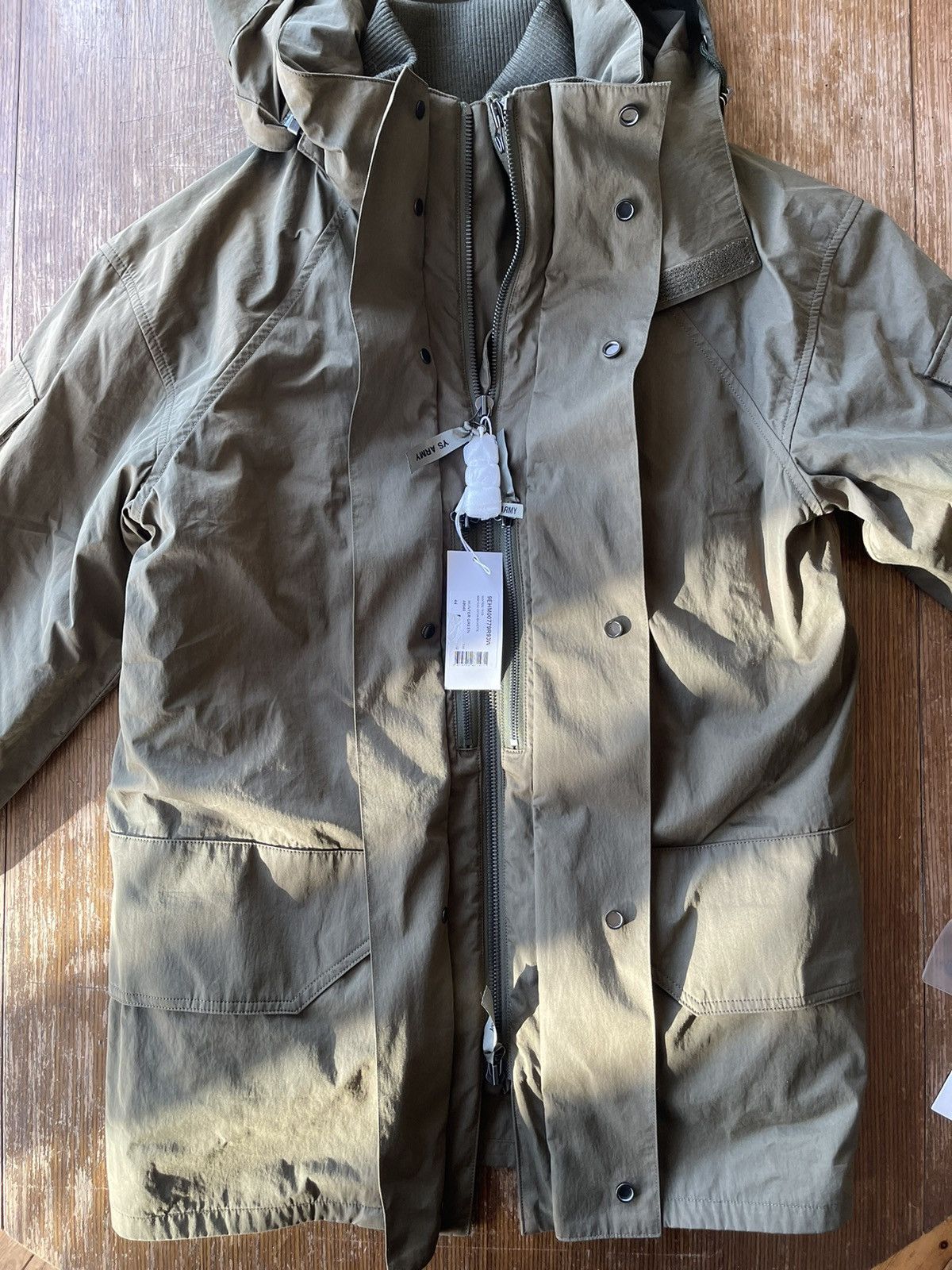 Yves Salomon BNWT YVES Salomon Green Parka Size US S / EU 44-46 / 1 - 8 Thumbnail