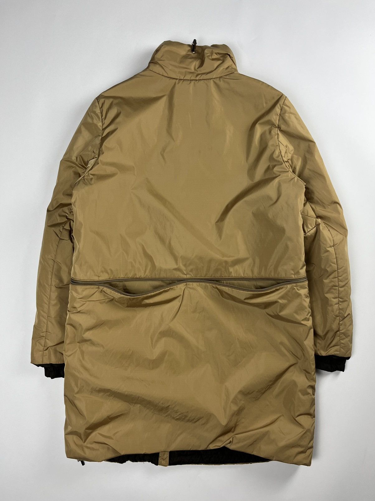 Prada Prada Linea Rossa Camel Asymmetric Zipper Jacket FW 1999 Size M / US 6-8 / IT 42-44 - 7 Thumbnail