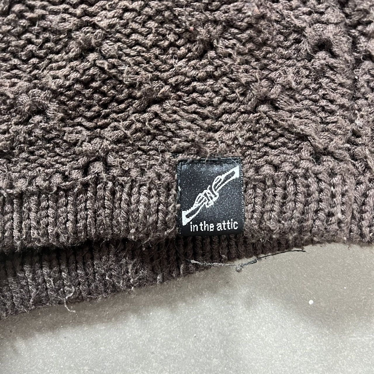 In The Attic × Japanese Brand × Le Grande Bleu (L.G.B.) In The Attic Knit Turtleneck Size US L / EU 52-54 / 3 - 6 Thumbnail