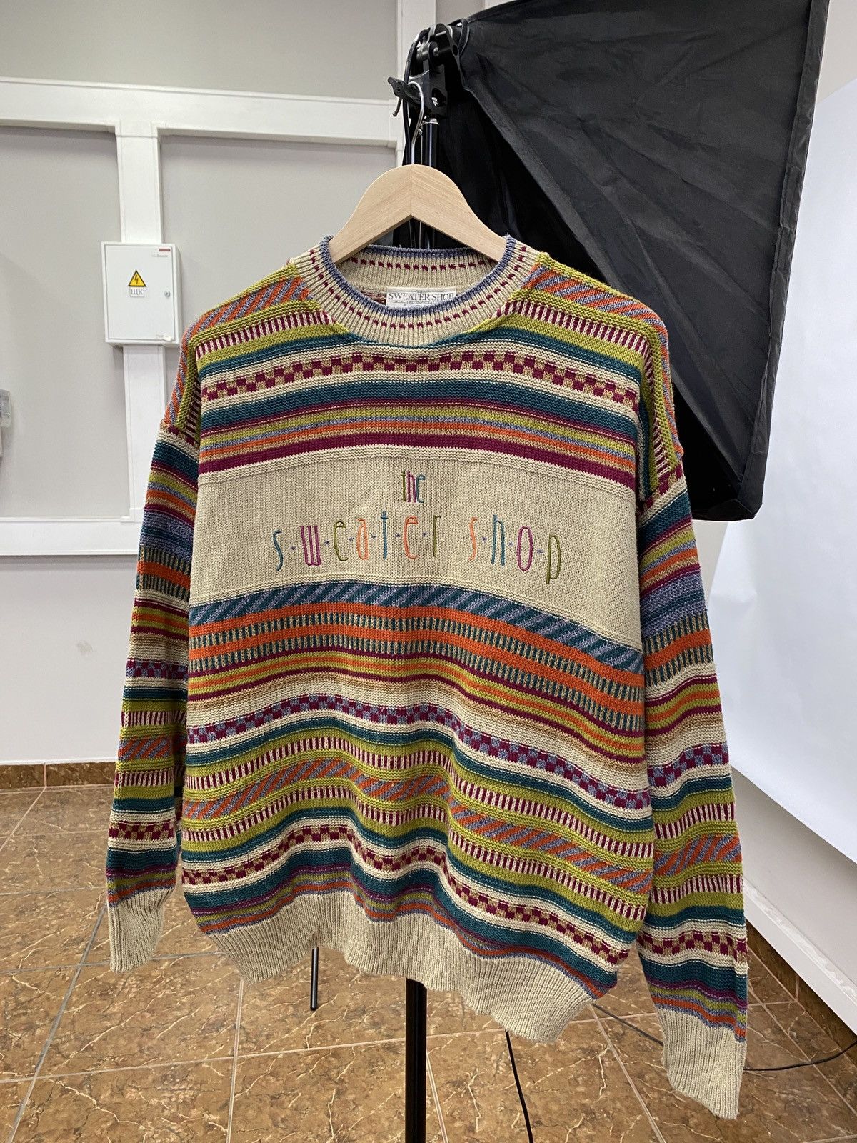 Coogi 🇺🇸 Vintage 90s Sweater Shop Coogi Style Rare Retro Hype Y2K Size US M / EU 48-50 / 2 - 1 Thumbnail
