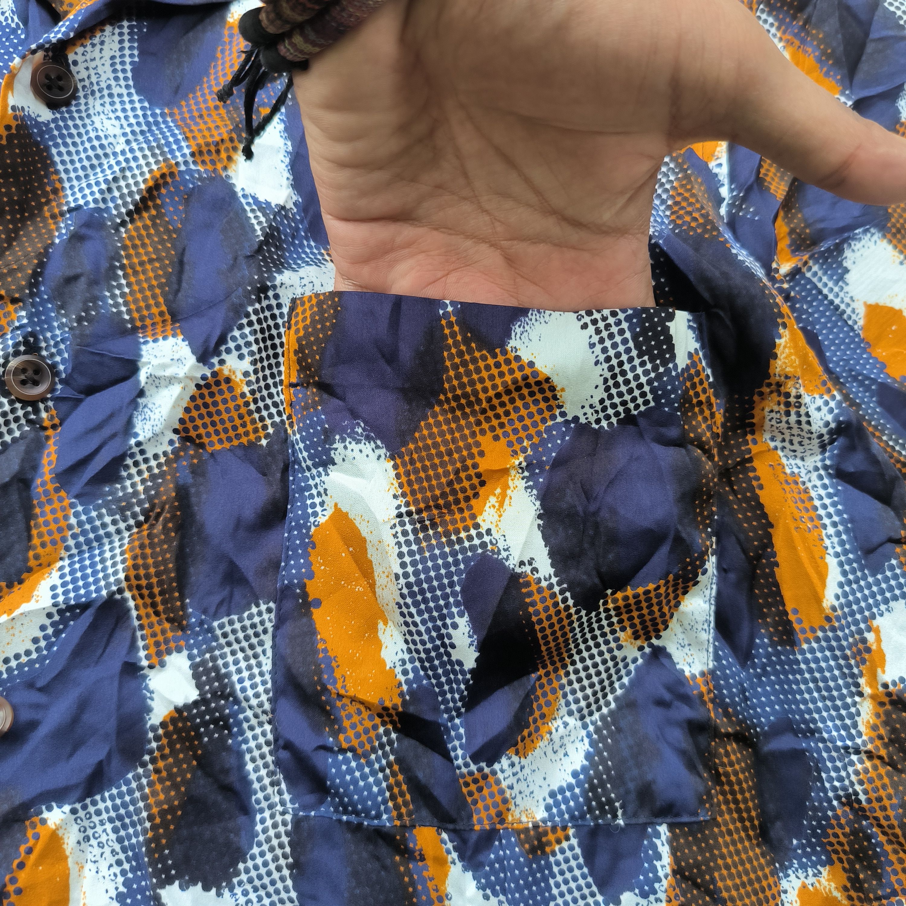 Japanese Brand HARE Japan Open Collar Shirt Size US M / EU 48-50 / 2 - 2 Thumbnail