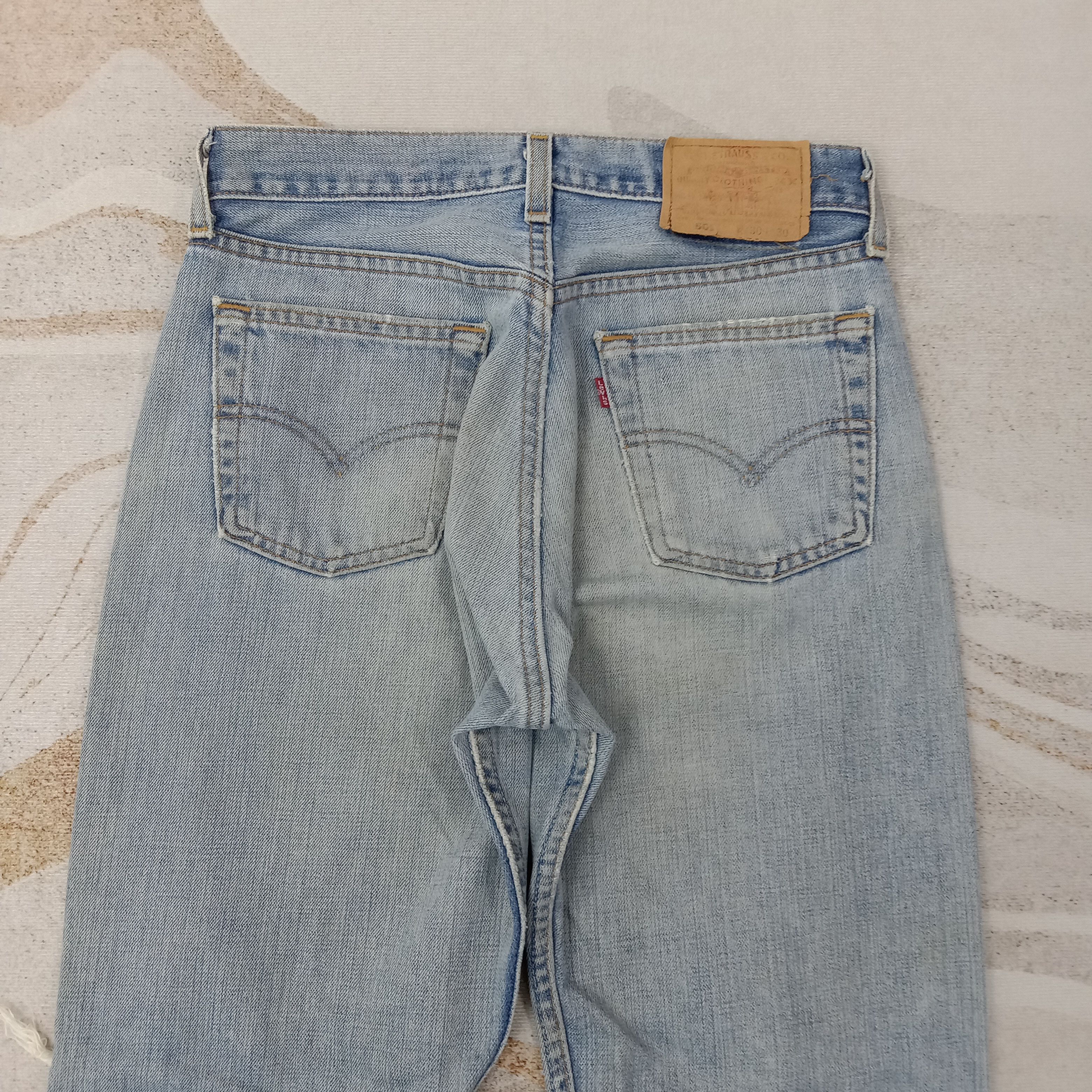 Levi's Levi's 501 American Distressed Style Denim Jeans C228N35 Size US 28 / EU 44 - 7 Thumbnail
