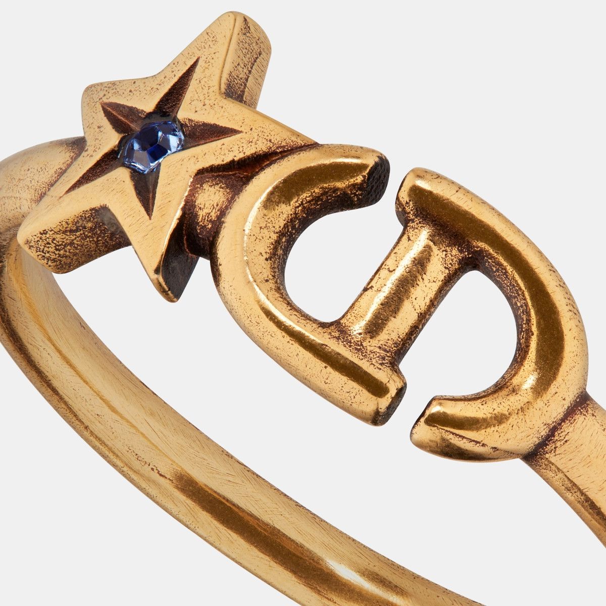 Dior o1bcso1str0126 Size:OS/Lucky Charms Ring in Golden Size ONE SIZE - 4 Thumbnail