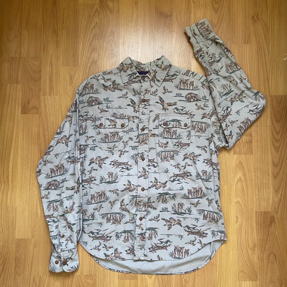 Stapleford Stapleford Wildlife Birds Button Up Shirt Men’s XS Size US XS / EU 42 / 0 - 3 Thumbnail