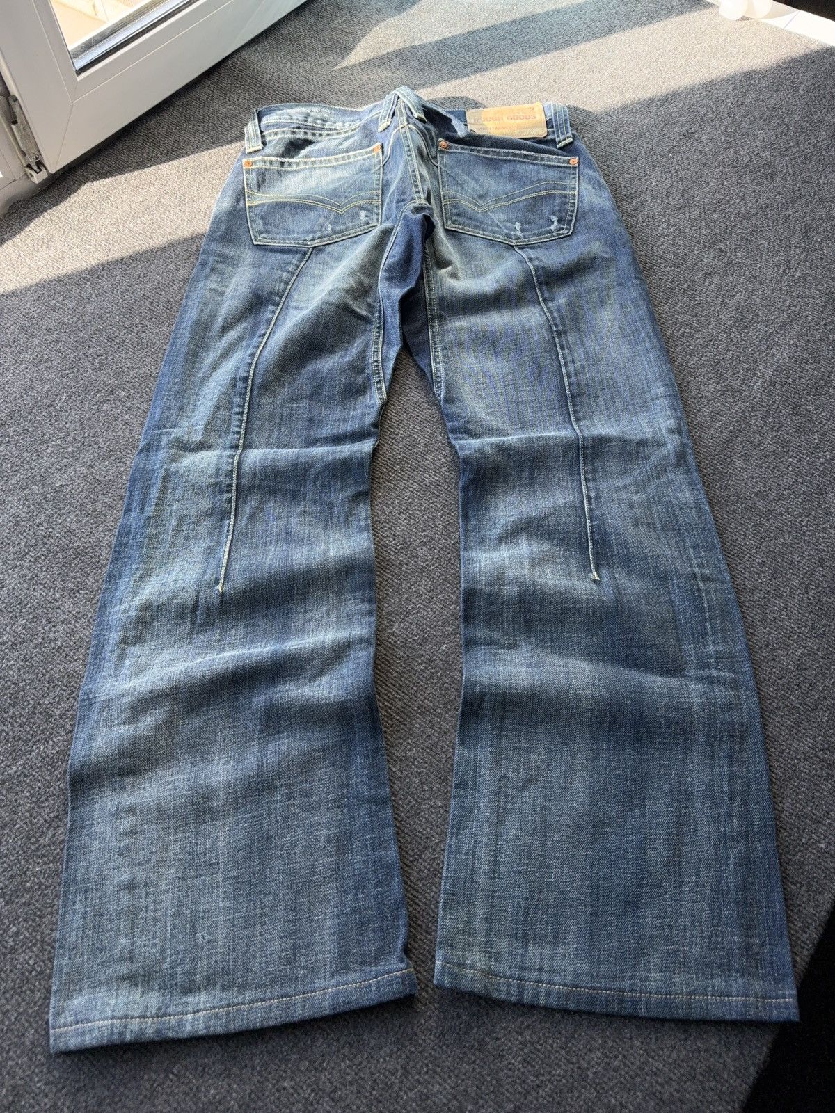 Vintage Vintage 00s Japanese Bootcut If Six Was Nine style y2k jeans Size US 31 - 11 Thumbnail