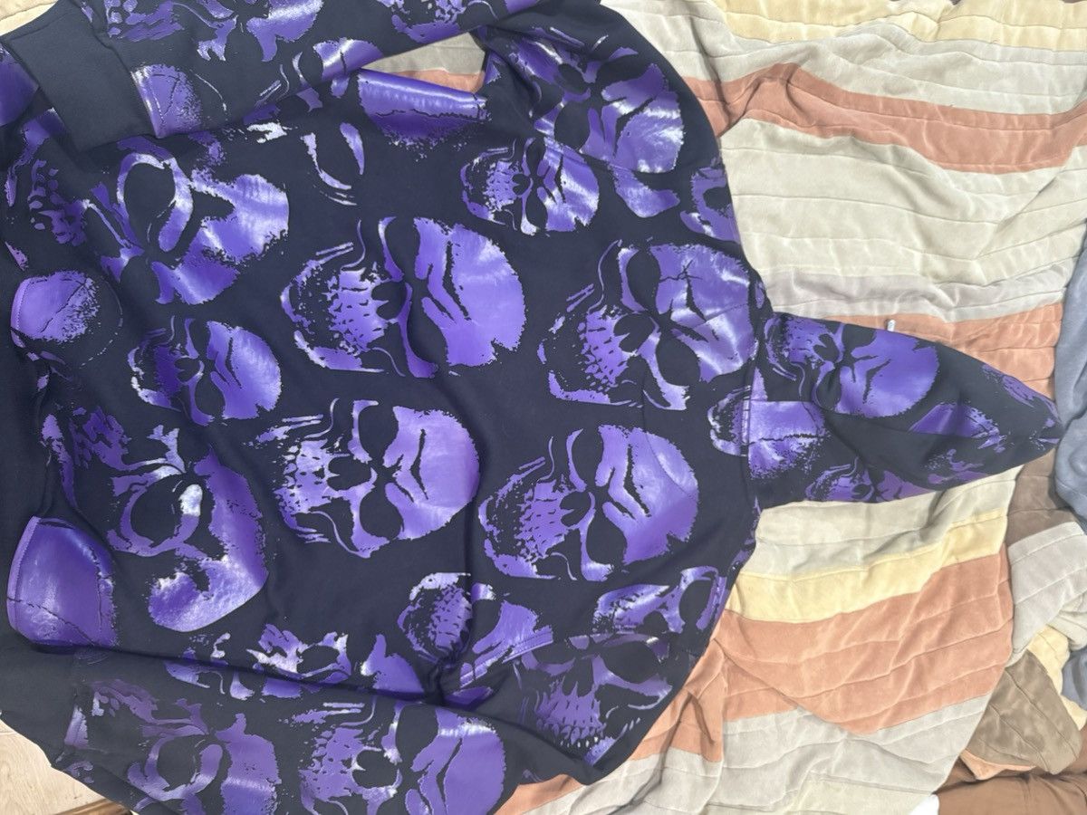Psychworld Psychworld Purple Skull Hoodie Size US L / EU 52-54 / 3 - 3 Thumbnail