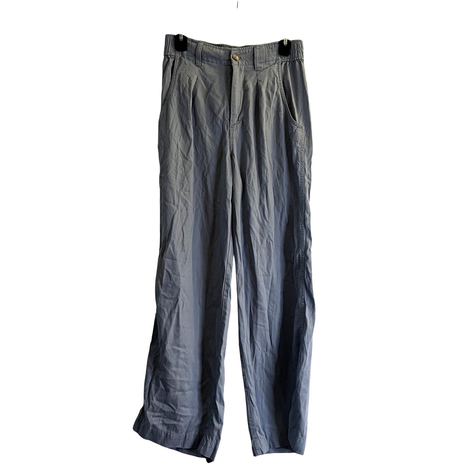 Madewell Madewell The Neale Straight Leg Trousers Drapeweave Size 28" / US 6 / IT 42 - 2 Thumbnail
