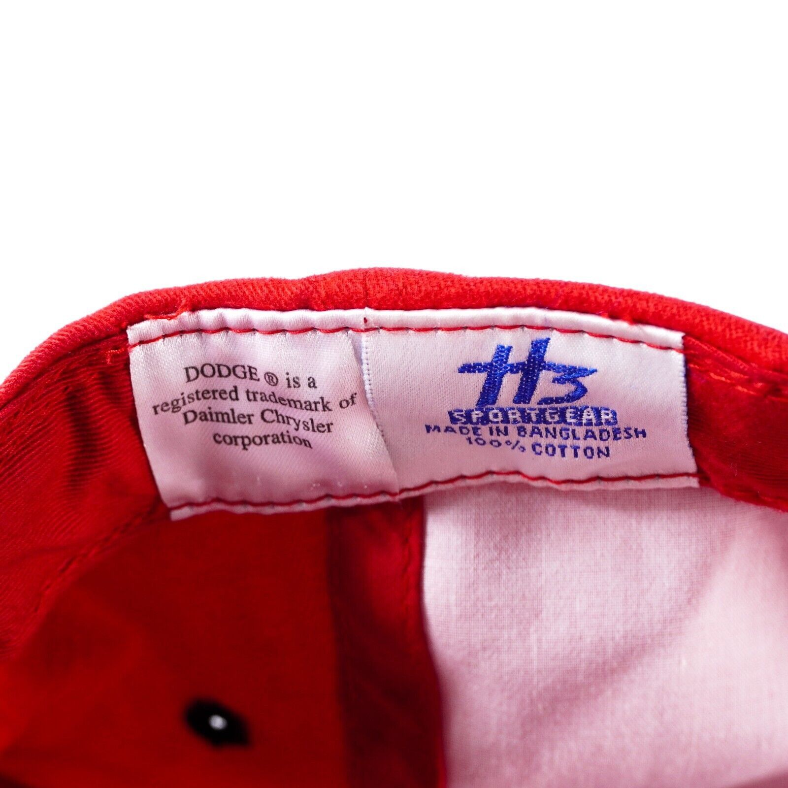 Other Dodge Motorsports Checkered Flag Baseball Hat Visor Cap Red Size ONE SIZE - 8 Thumbnail