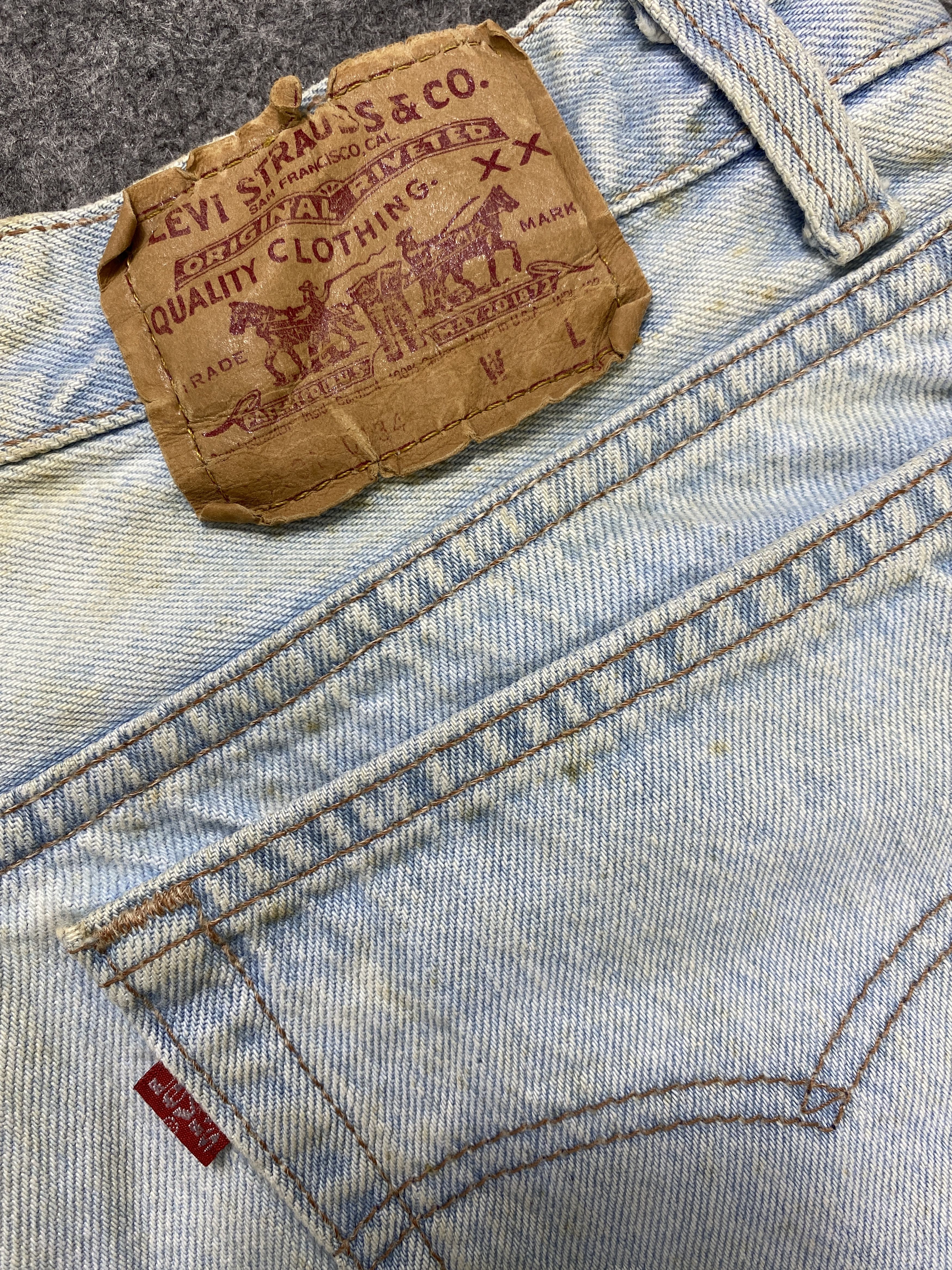 Levi's Light Wash Vintage Levi's 501 Jeans 29x31 Denim -JN2248 Size US 29 - 9 Thumbnail