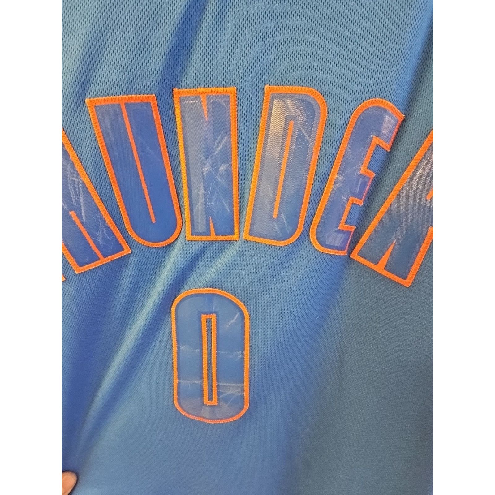 Adidas Russell Westbrook 2012 Christmas Jersey Men M OKC Thunder Size US M / EU 48-50 / 2 - 3 Thumbnail