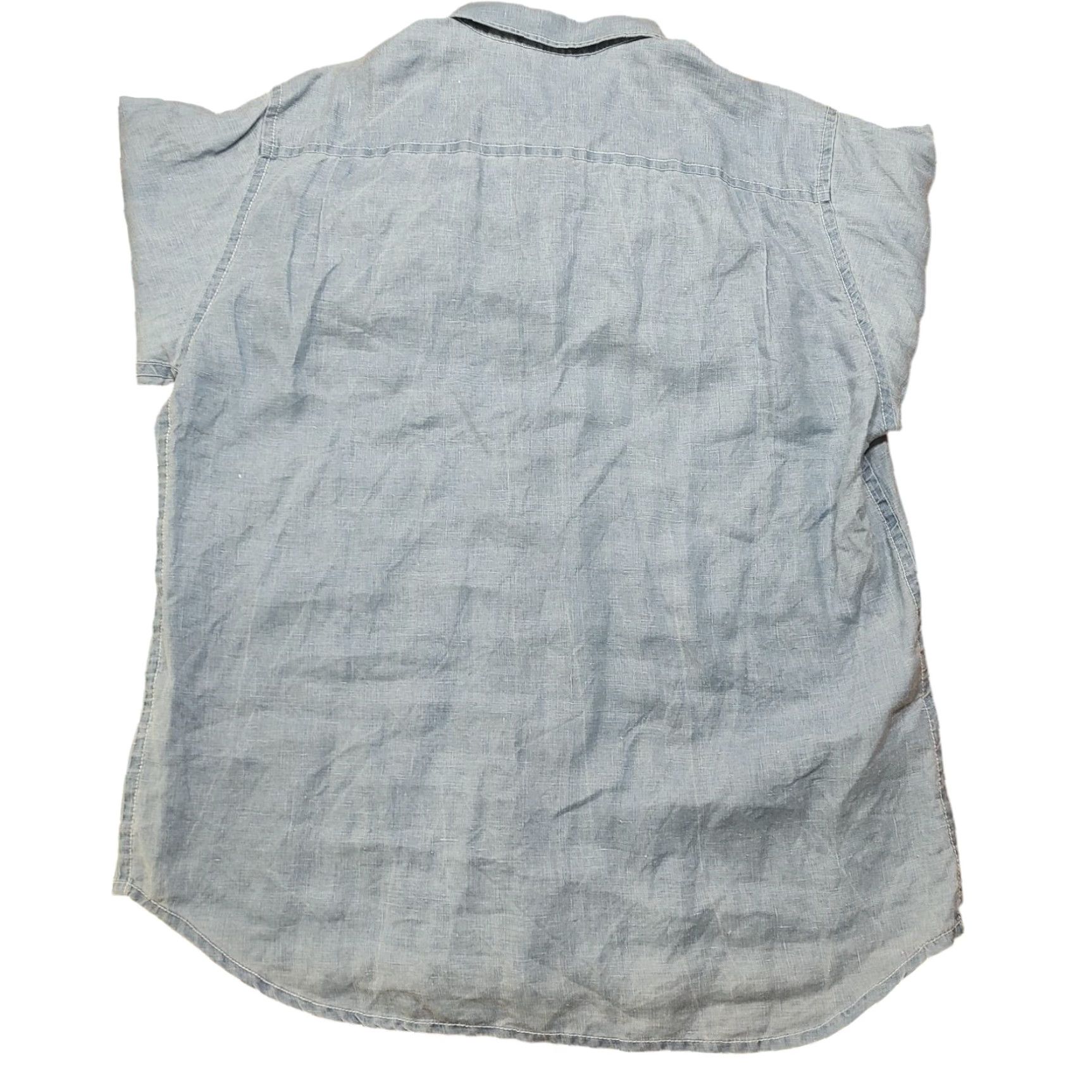 Tommy Bahama Tommy Bahama Relax Shirt Long Sleeve Blue 100% Linen Woven Mens Large Size US L / EU 52-54 / 3 - 3 Thumbnail