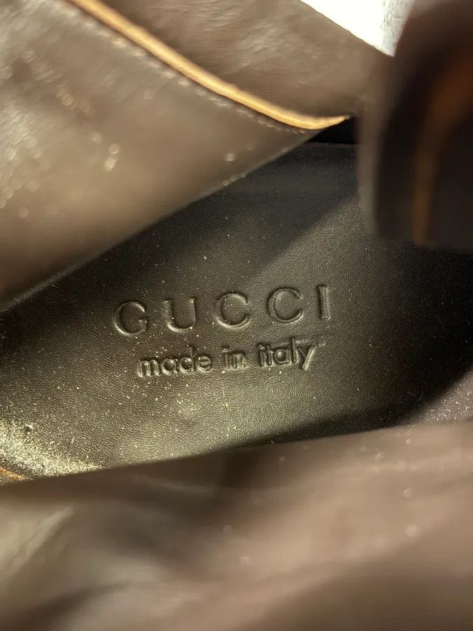 Gucci Gucci Brown Ankle Leather Boots Size US 7.5 / EU 40-41 - 11 Thumbnail