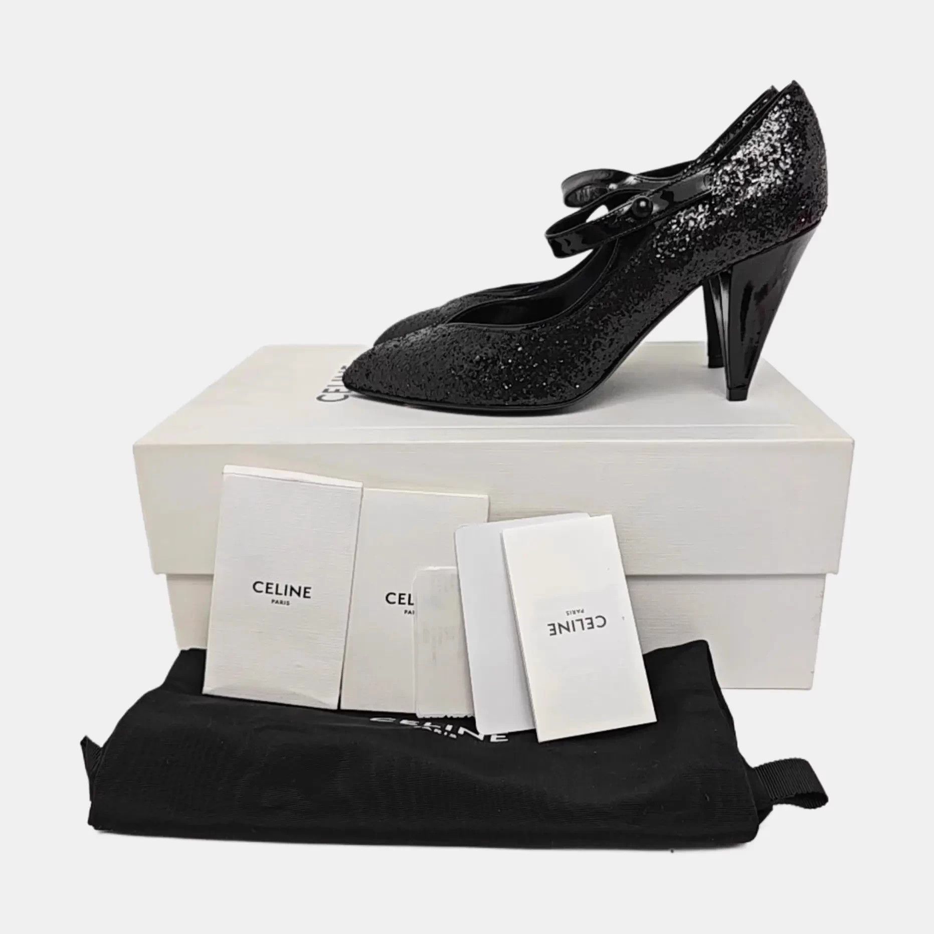 Celine CELINE 37 Heels Size US 6 / IT 36 - 6 Thumbnail
