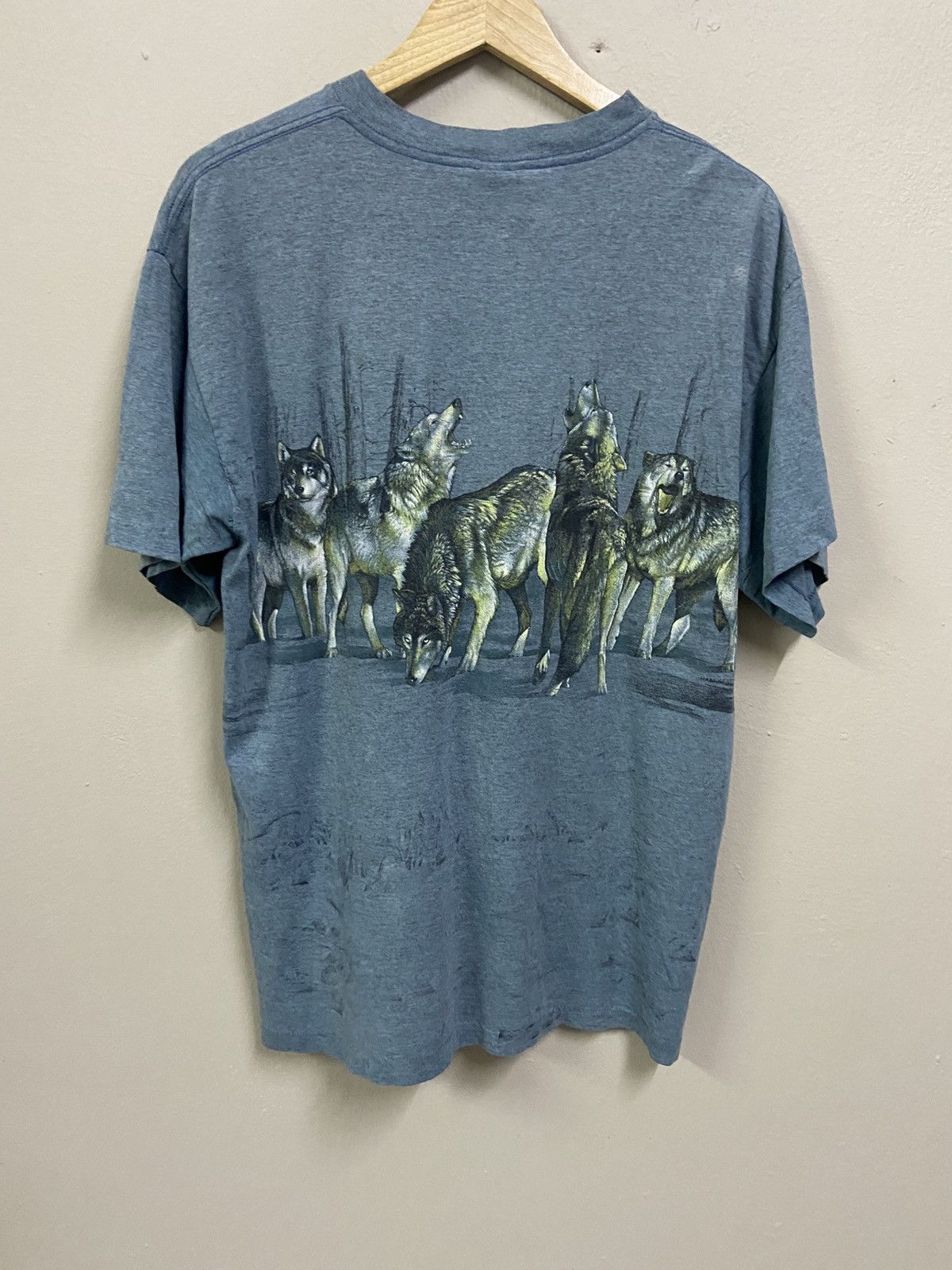 Habitat × Signal Sport × Vintage Vintage Habitat Wolf Pack Single Stitch T-Shirt Size US L / EU 52-54 / 3 - 8 Thumbnail