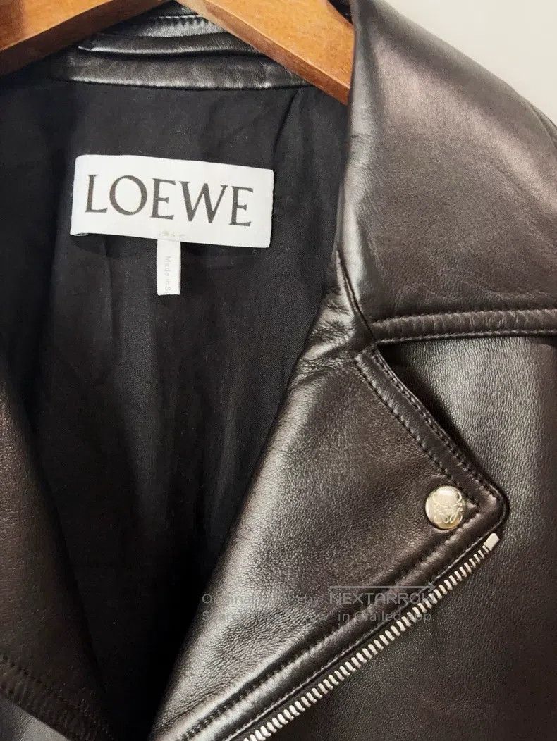 Loewe Loewe Motorcycle leather jacket Size XXS / US 00 / IT 34 - 3 Thumbnail