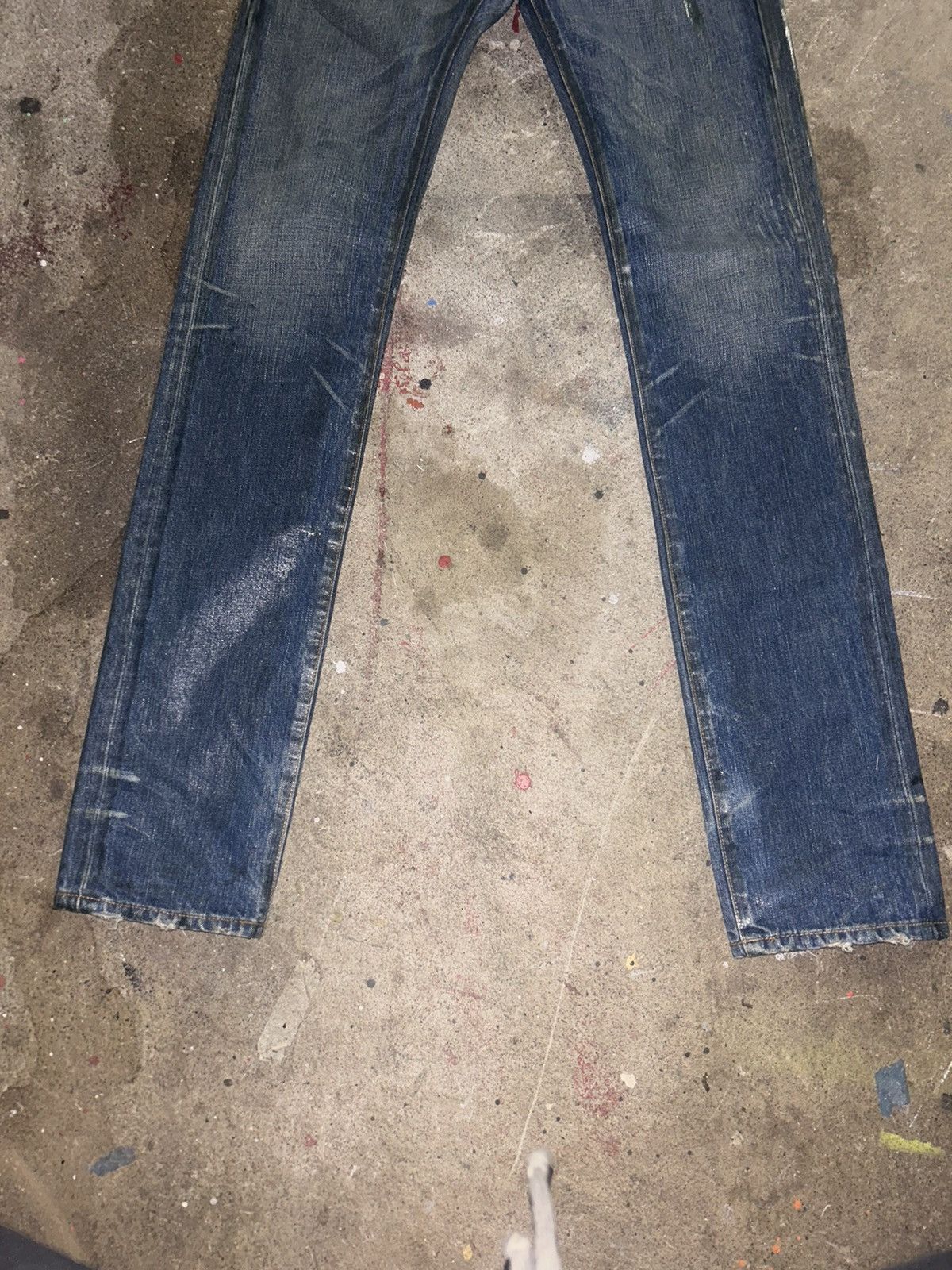 Dior × Hedi Slimane Dior 2005 Waxed ‘Luster’ Denim Size US 31 - 3 Thumbnail