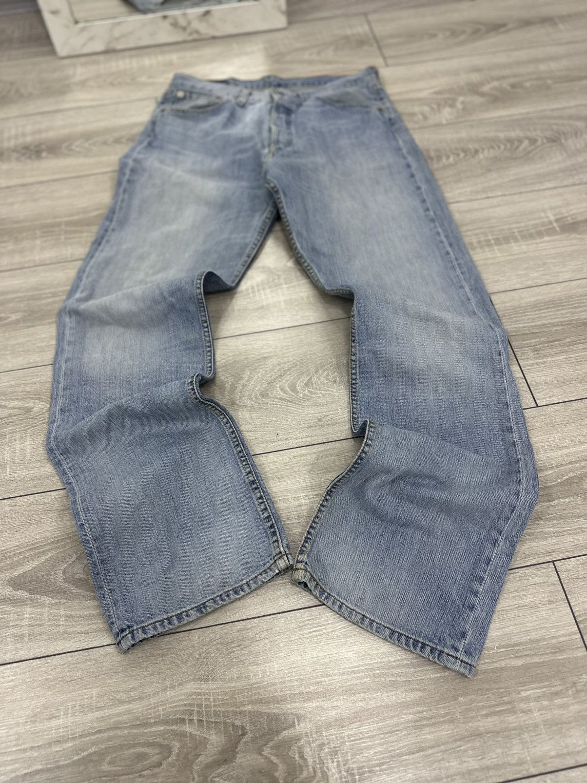 Levi's Levis 501 Baggy Flared Vintage Y2K Jeans Size US 32 / EU 48 - 6 Thumbnail