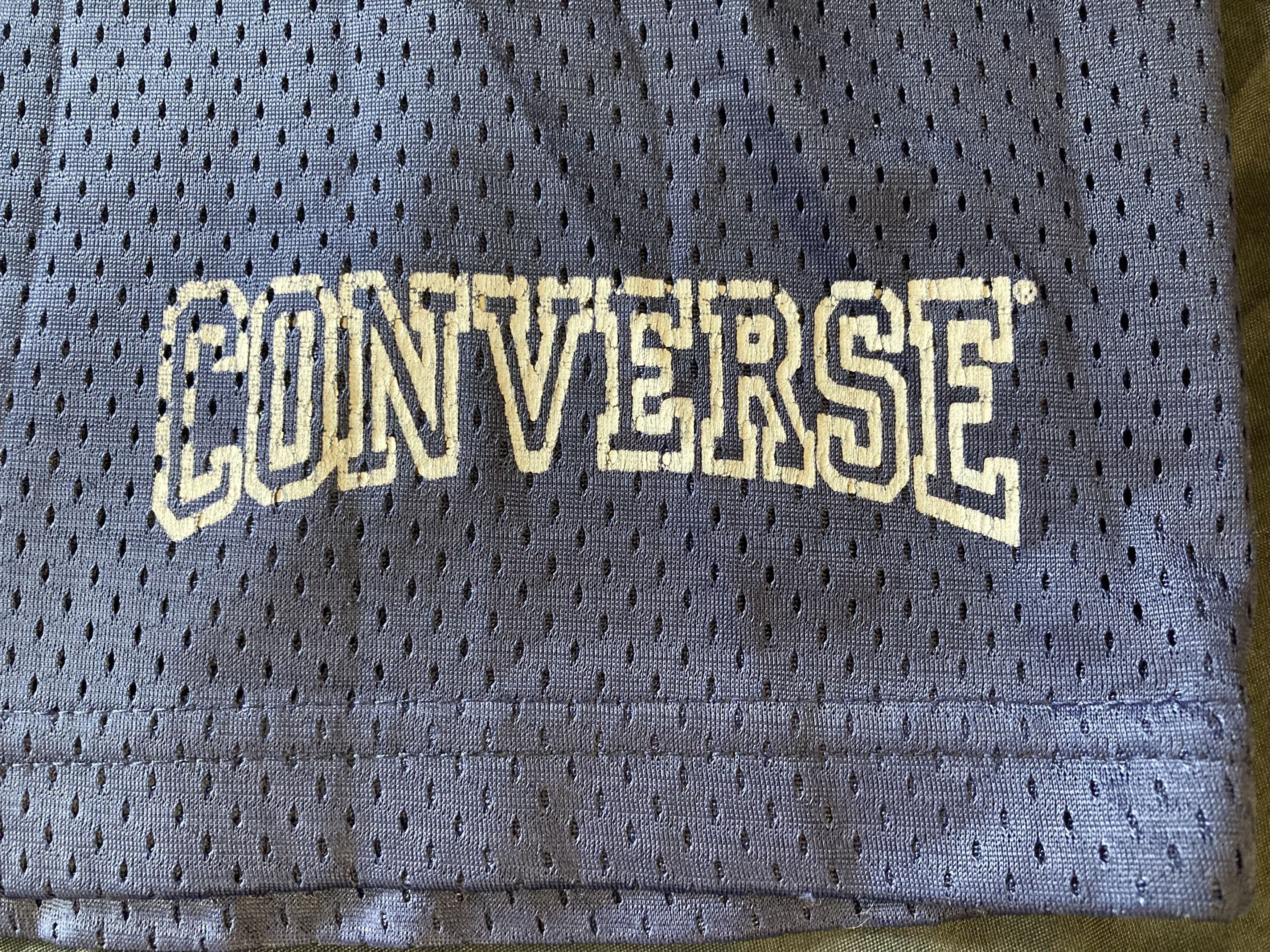 Converse × Vintage Vtg. Converse With Perforation Streetball Shorts Made In USA Size US 36 / EU 52 - 5 Thumbnail