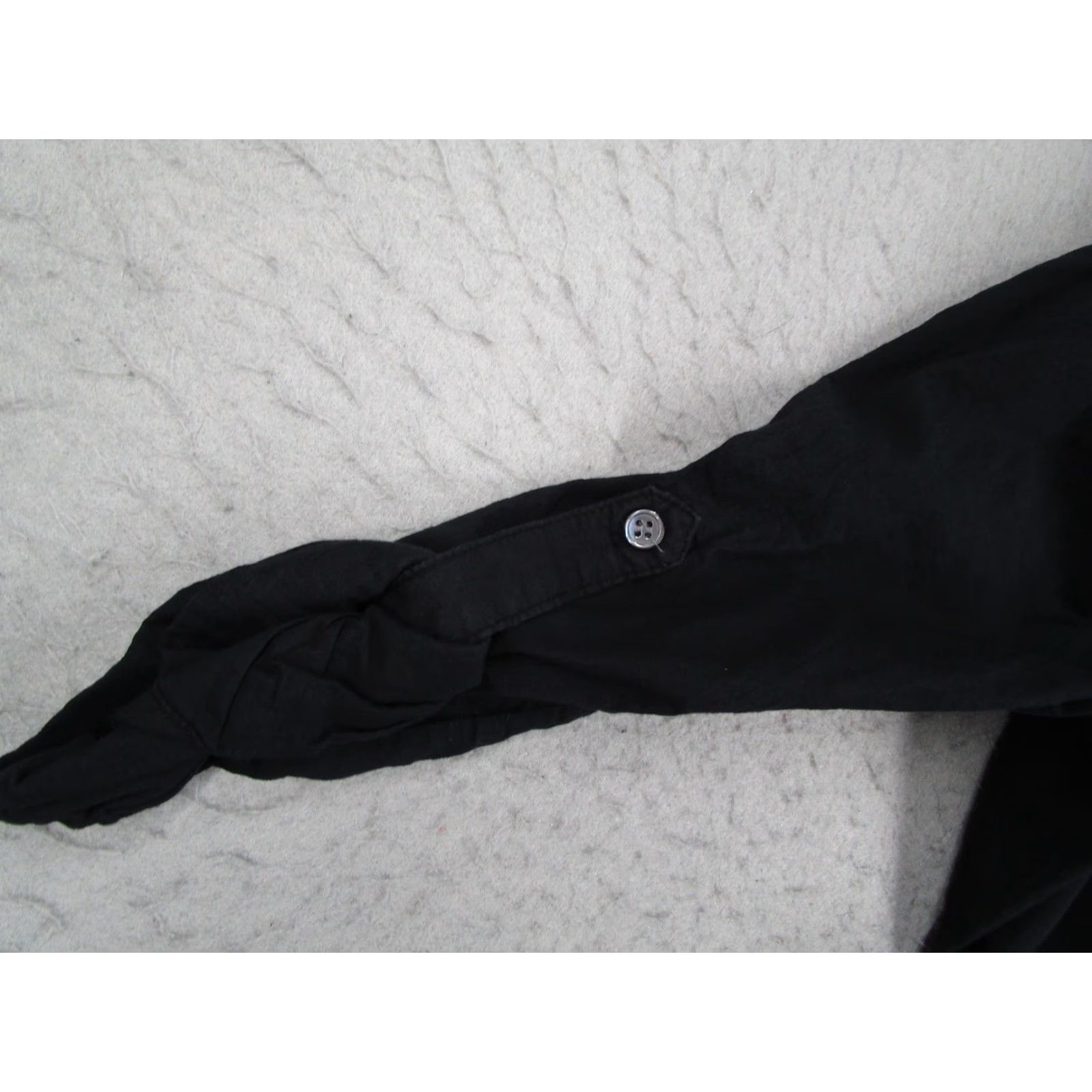 James Perse James Perse Shirt Womens Black 1 Cotton Slub Open Drape Cardigan US WLC2368 Size XS / US 0-2 / IT 36-38 - 6 Thumbnail