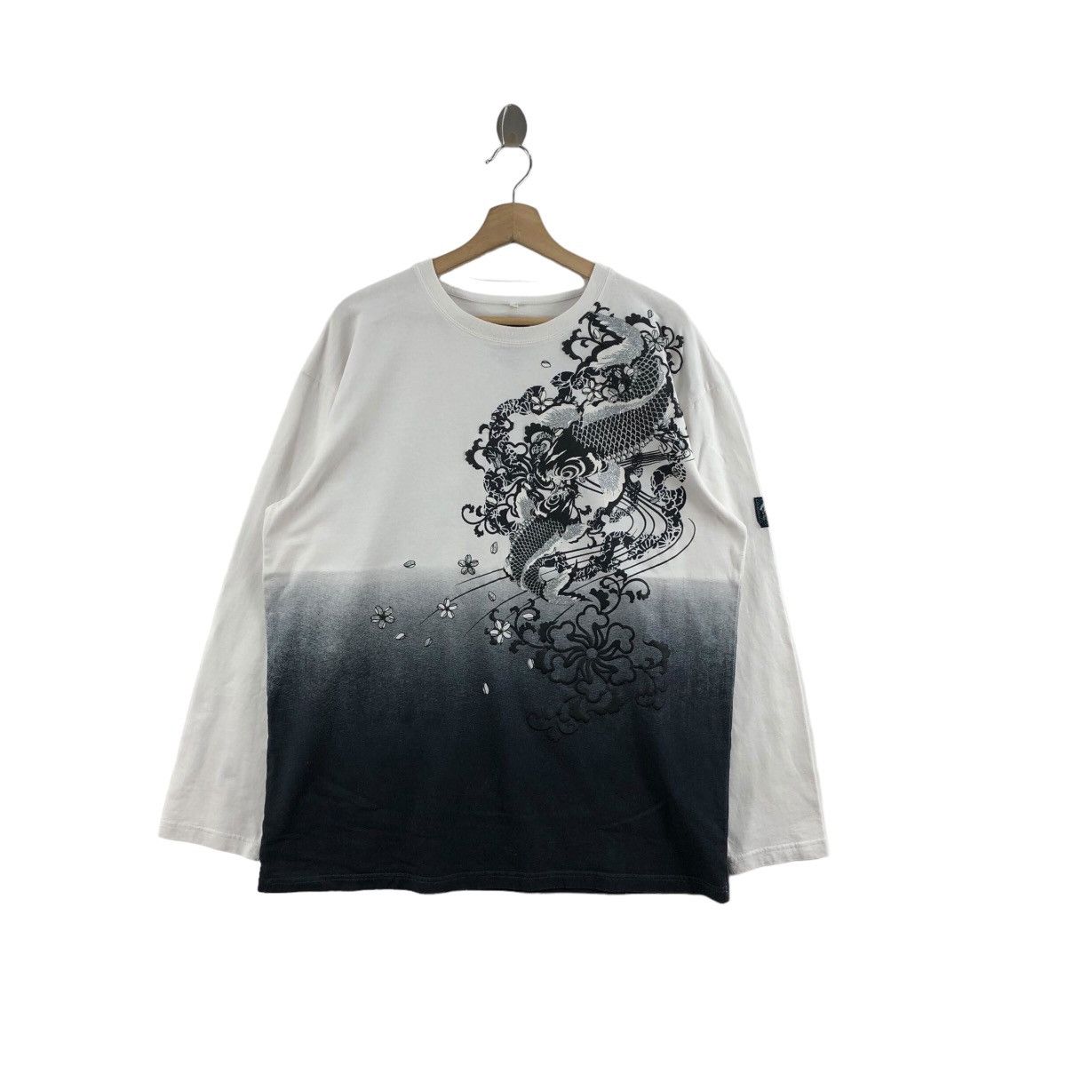 Japanese Brand Pick!! Vtg SUKAJAN CURE ALL Embroidery Long Sleeve Tshirt Size US XXL / EU 58 / 5 - 1 Thumbnail