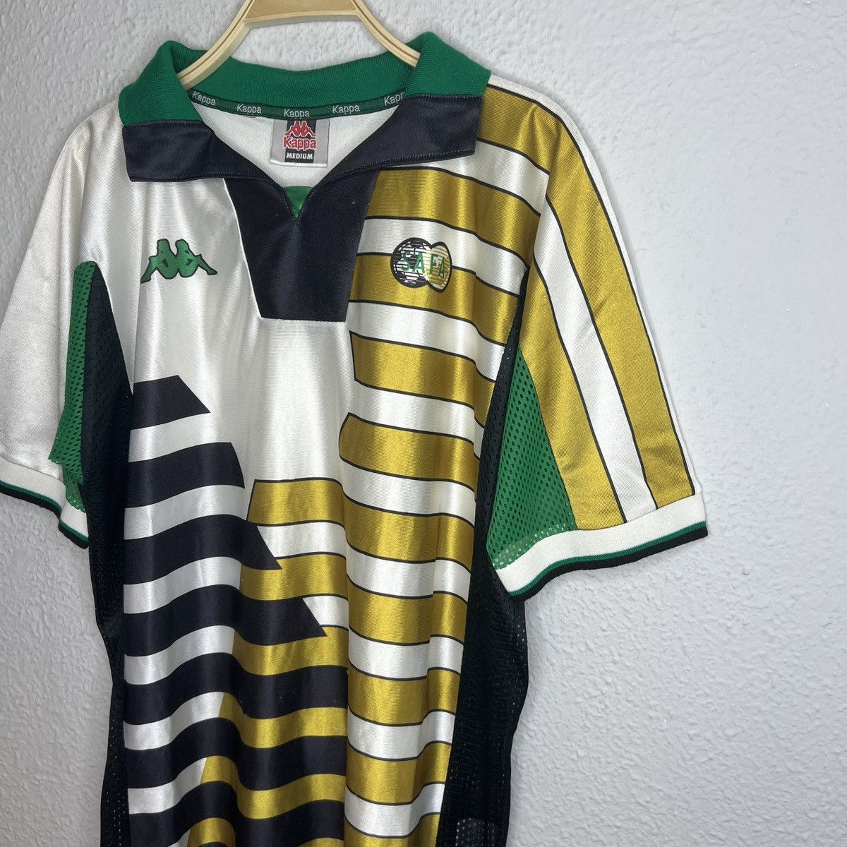 Kappa 1990s Kappa SAFA JERSEY Short Sleeve Polo Shirt Size US M / EU 48-50 / 2 - 3 Thumbnail