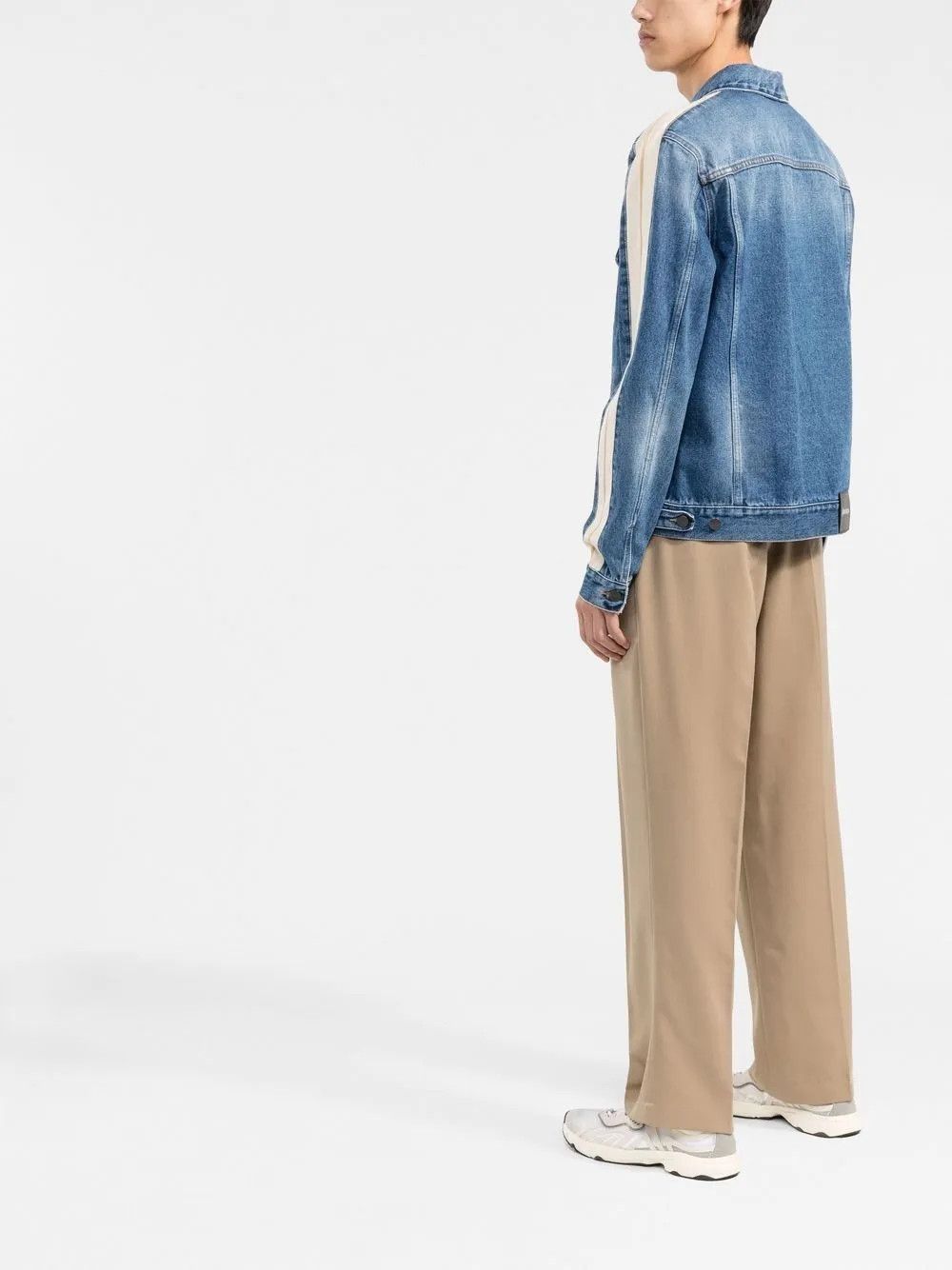 Palm Angels o1y0325 Denim Jacket in Blue Size US M / EU 48-50 / 2 - 3 Thumbnail