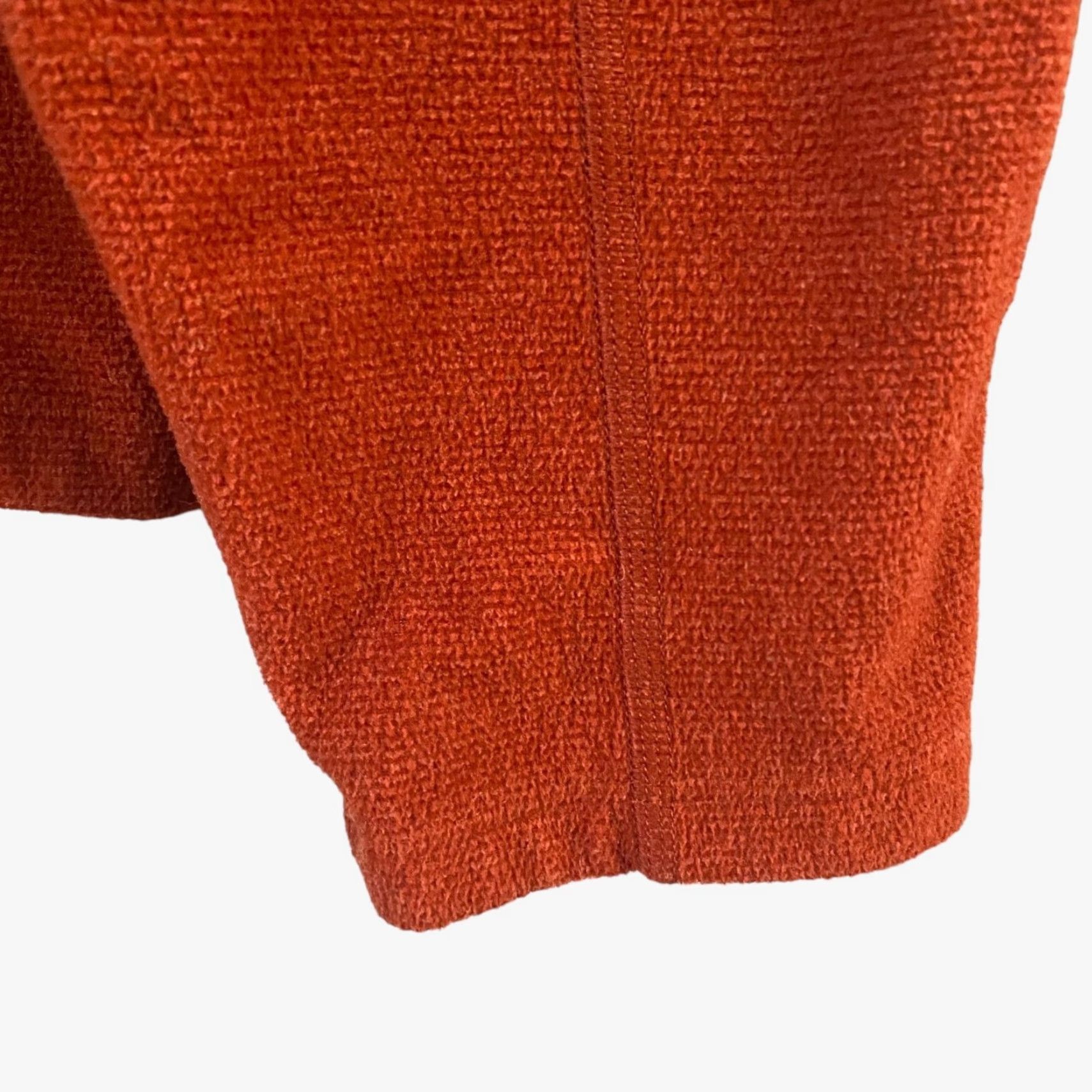 Vintage L.L Bean Half-Zip Sweater Orange Fleece Mock Neck Pullover Mens XL Shirt Size US XL / EU 56 / 4 - 7 Thumbnail