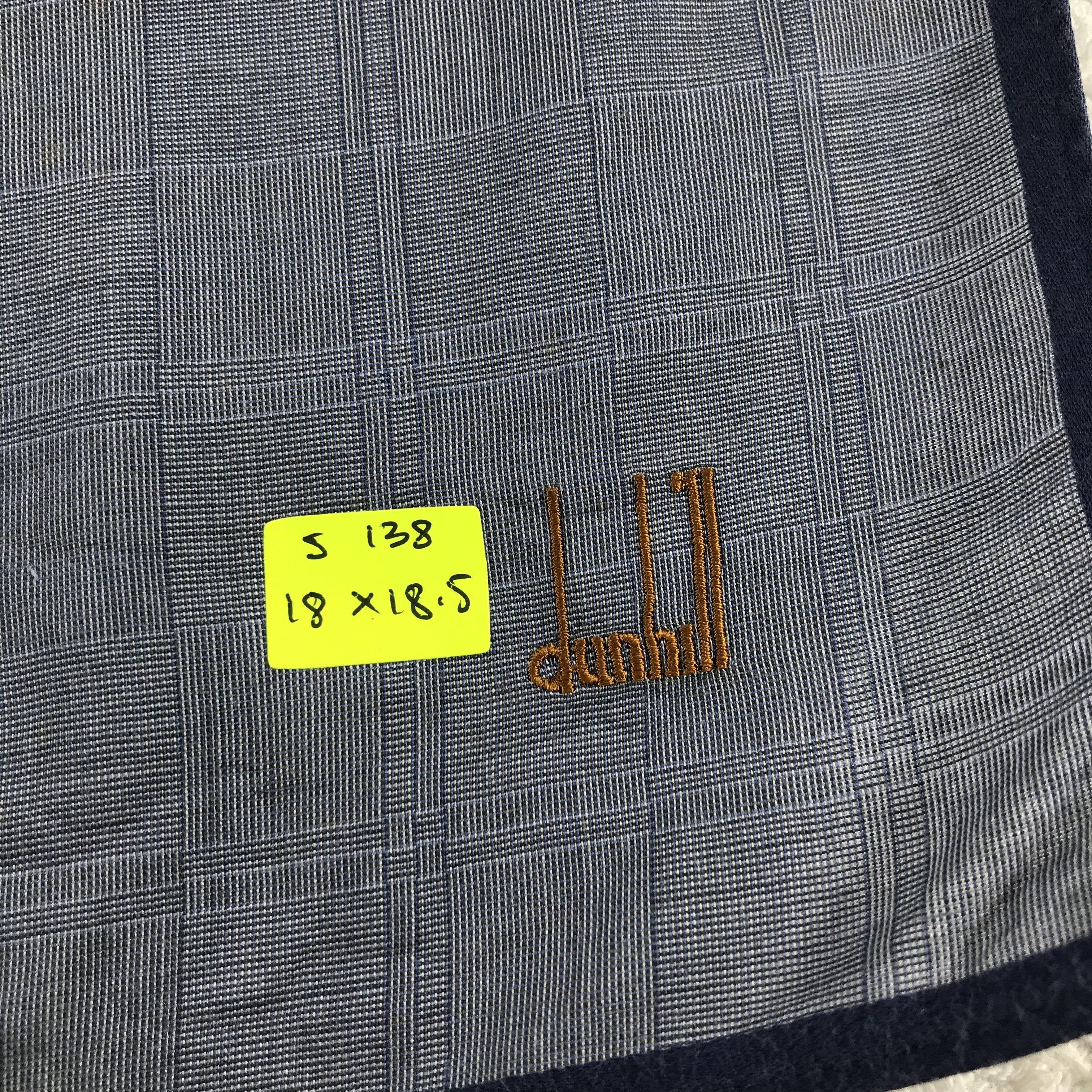 Alfred Dunhill × Vintage Dunhill Bandana / Handkerchief / Neckerchief - S138 Size ONE SIZE - 5 Thumbnail