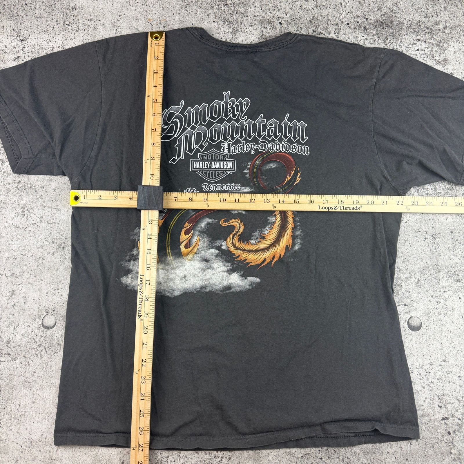 Harley Davidson Smoky Mountain Harley Davidson Tail Of The Dragon Shirt XL Size US XL / EU 56 / 4 - 6 Thumbnail