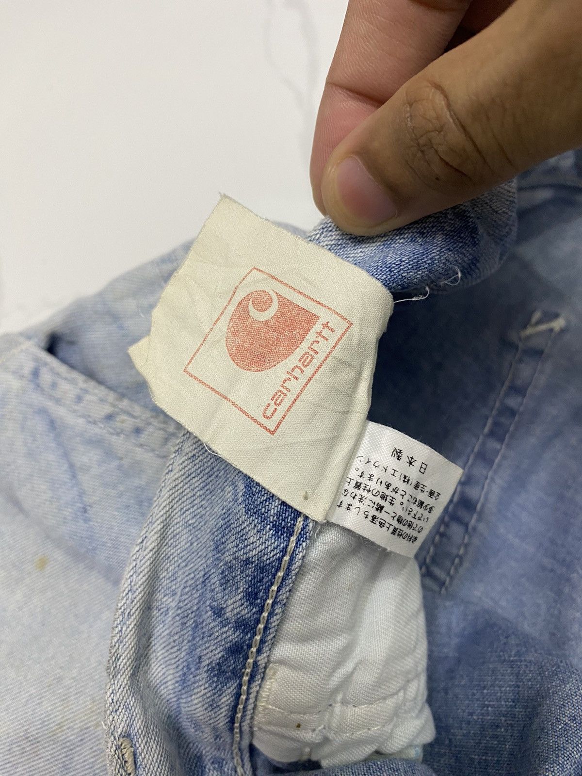 Carhartt STEALS🔥CARHARTT DISTRESS DENIM CARPENTER JEANS Size US 29 - 7 Thumbnail