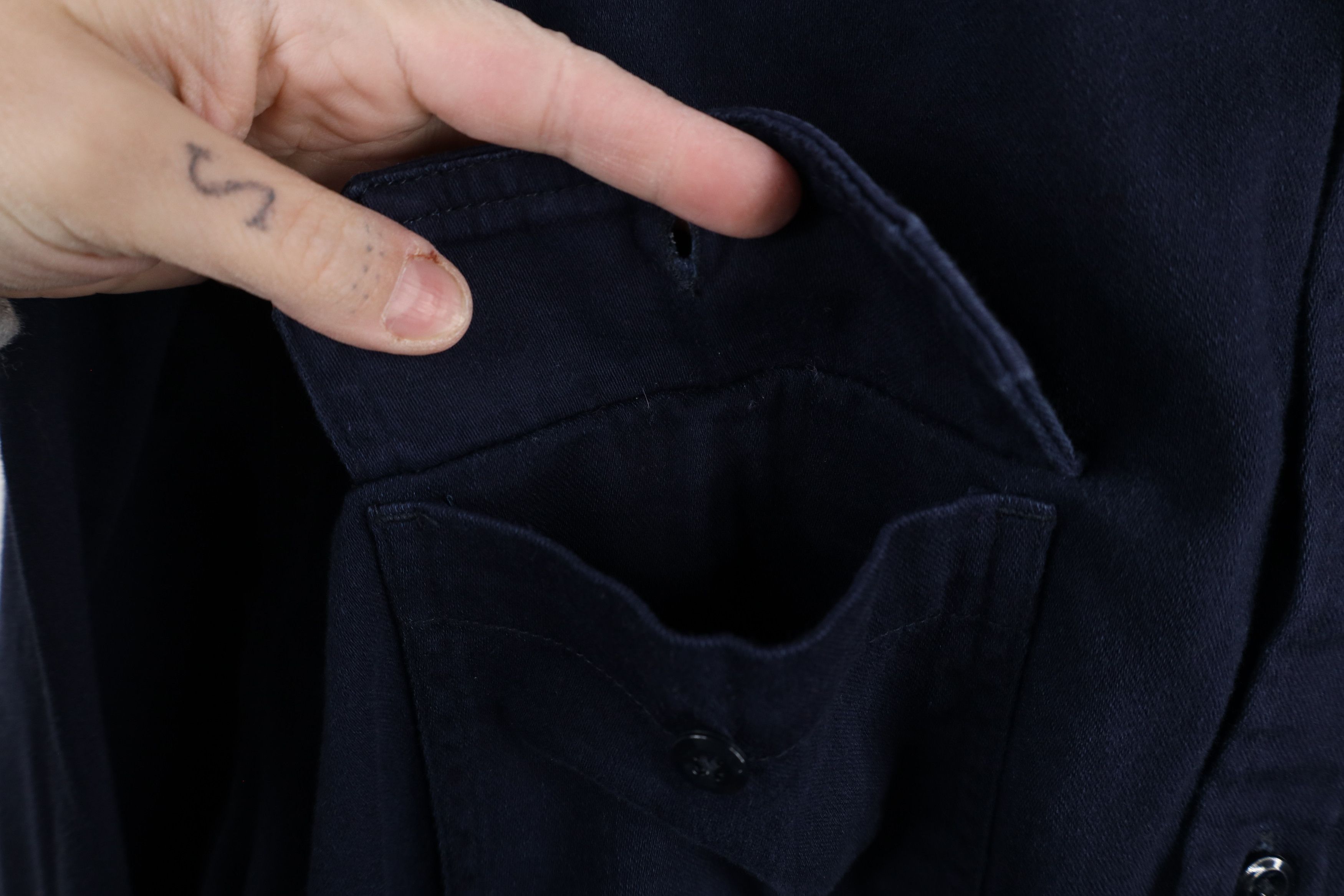 Ariat × Vintage Ariat FR Flame Resistant Collared Work Button Down Shirt Size US XXL / EU 58 / 5 - 7 Thumbnail