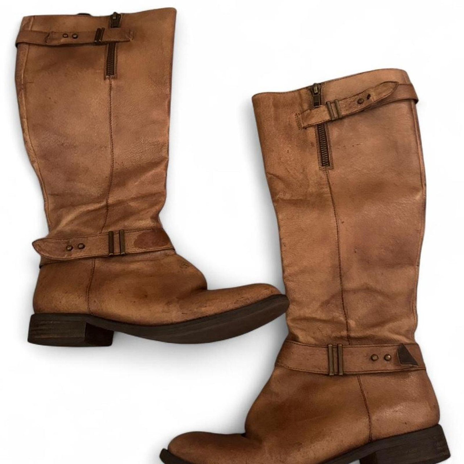 Steve Madden Steve madden coganc tan brown tall boots Size US 7.5 / IT 37.5 - 1 Thumbnail