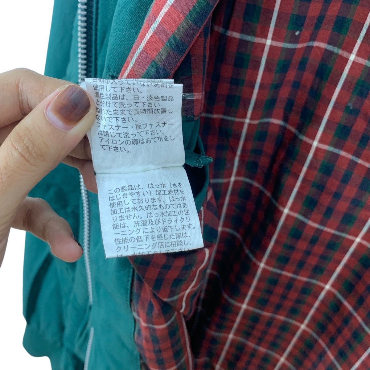 Golden Bear Vintage GOLDEN BEAR USA Outdoor Tartan Lining Zipper Bomber Size US L / EU 52-54 / 3 - 14 Thumbnail