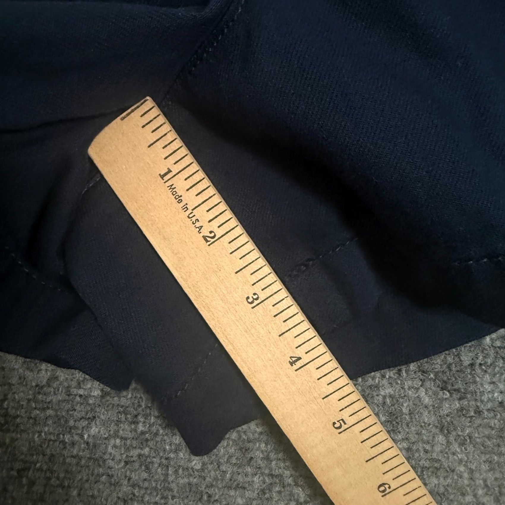 Vintage Falls Creek Comfort Shorts Elastic Waist Casual Chic Everyday Navy Blue 3X NWT Size 40" / US 18 - 6 Thumbnail