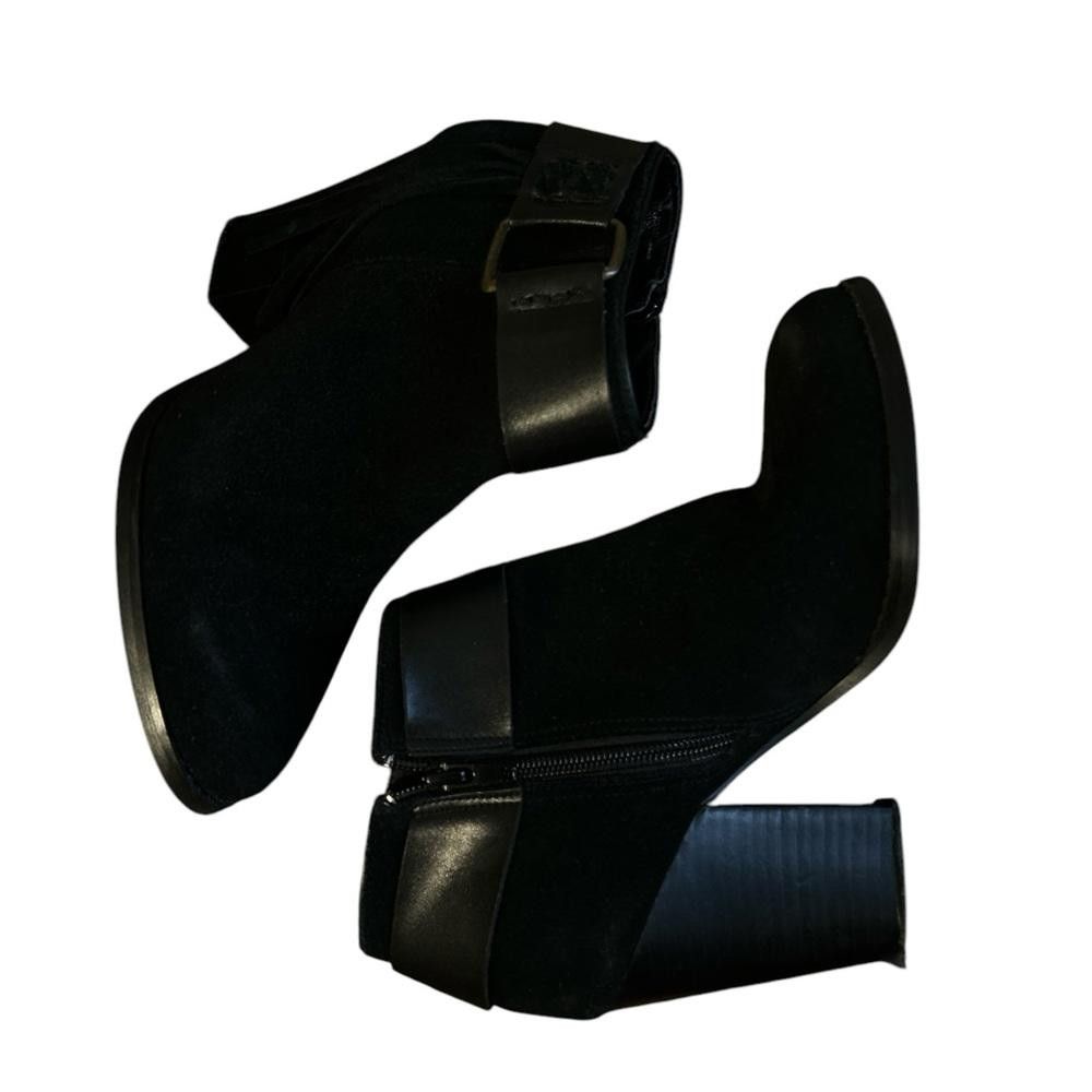 Designer Kensi ankle length buckle high heel boots Size US 5.5 / IT 35.5 - 1 Thumbnail