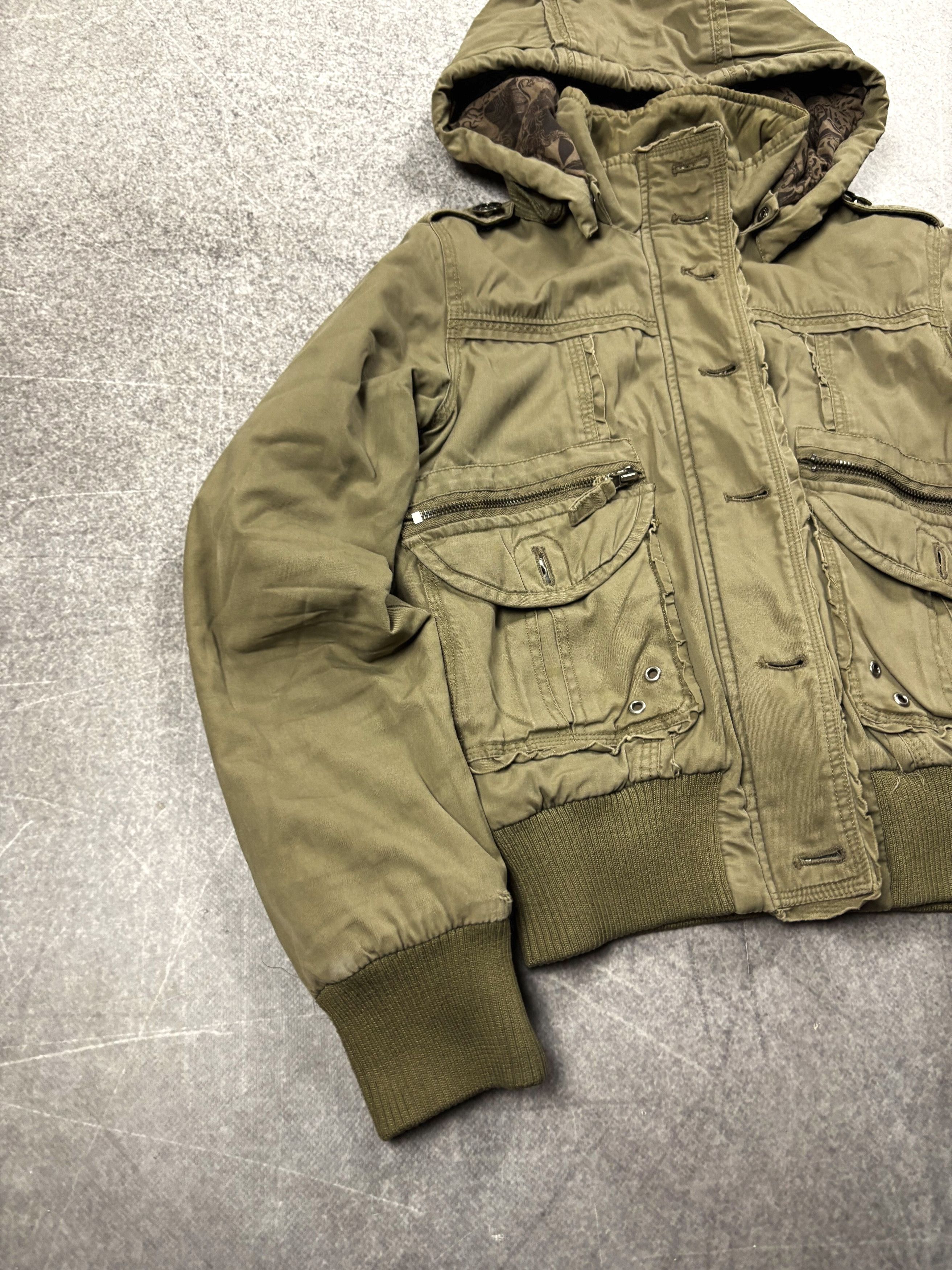 Japanese Brand Vintage Military Field Jacket Utility Streetwear 90s Y2K Size US S / EU 44-46 / 1 - 2 Thumbnail