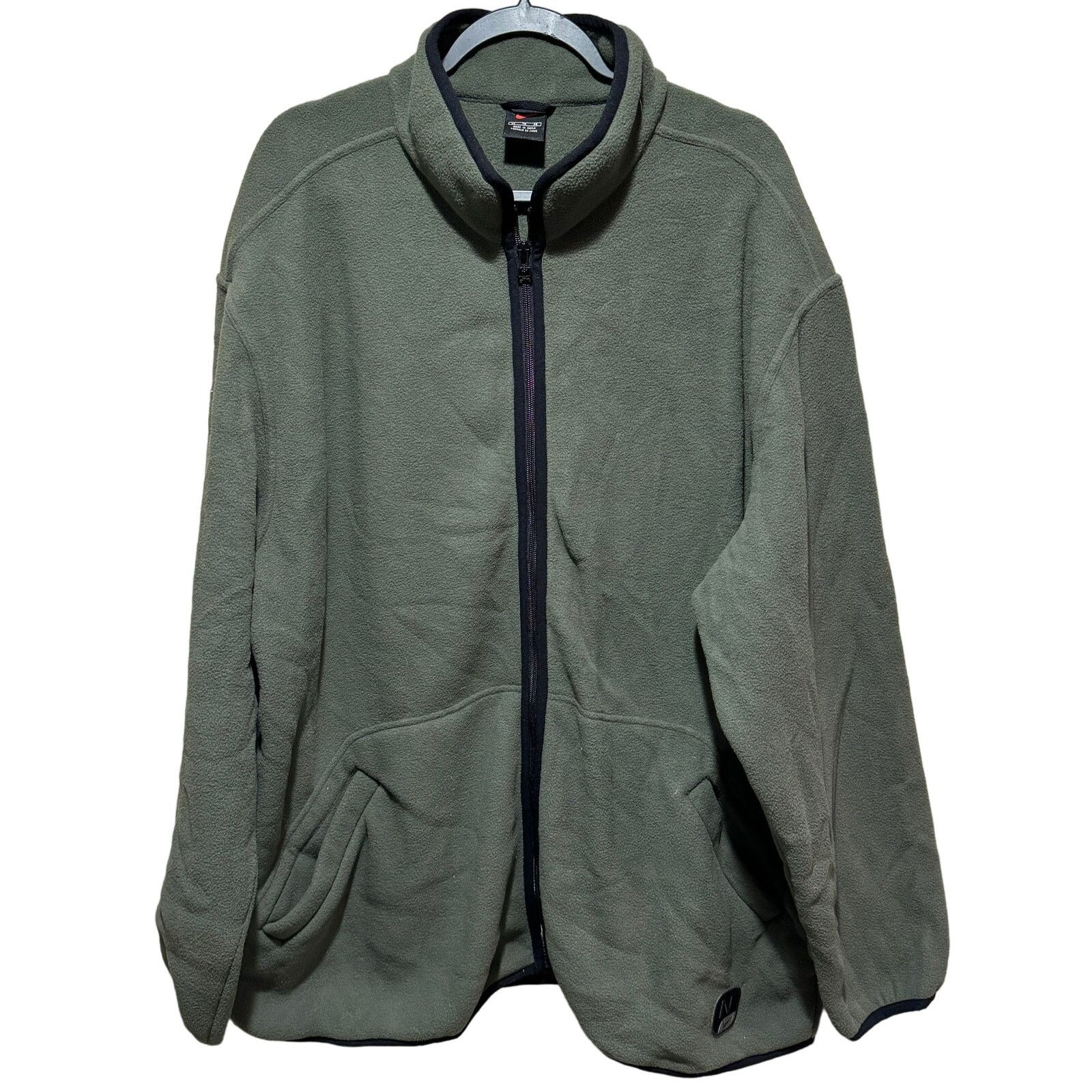 Nike Vintage Y2K Nike Fleece Jacket Size US XL / EU 56 / 4 - 1 Thumbnail