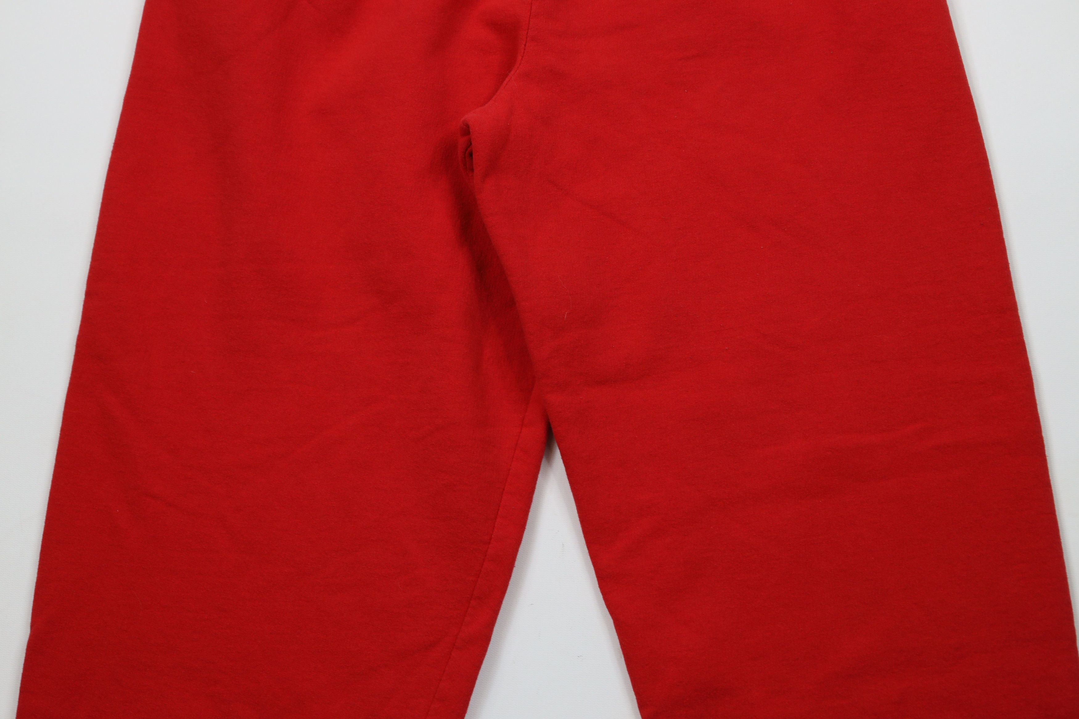 Vintage Vintage 90s Detroit Red Wings Hockey Sweatpants Joggers Red Size US 36 / EU 52 - 10 Thumbnail