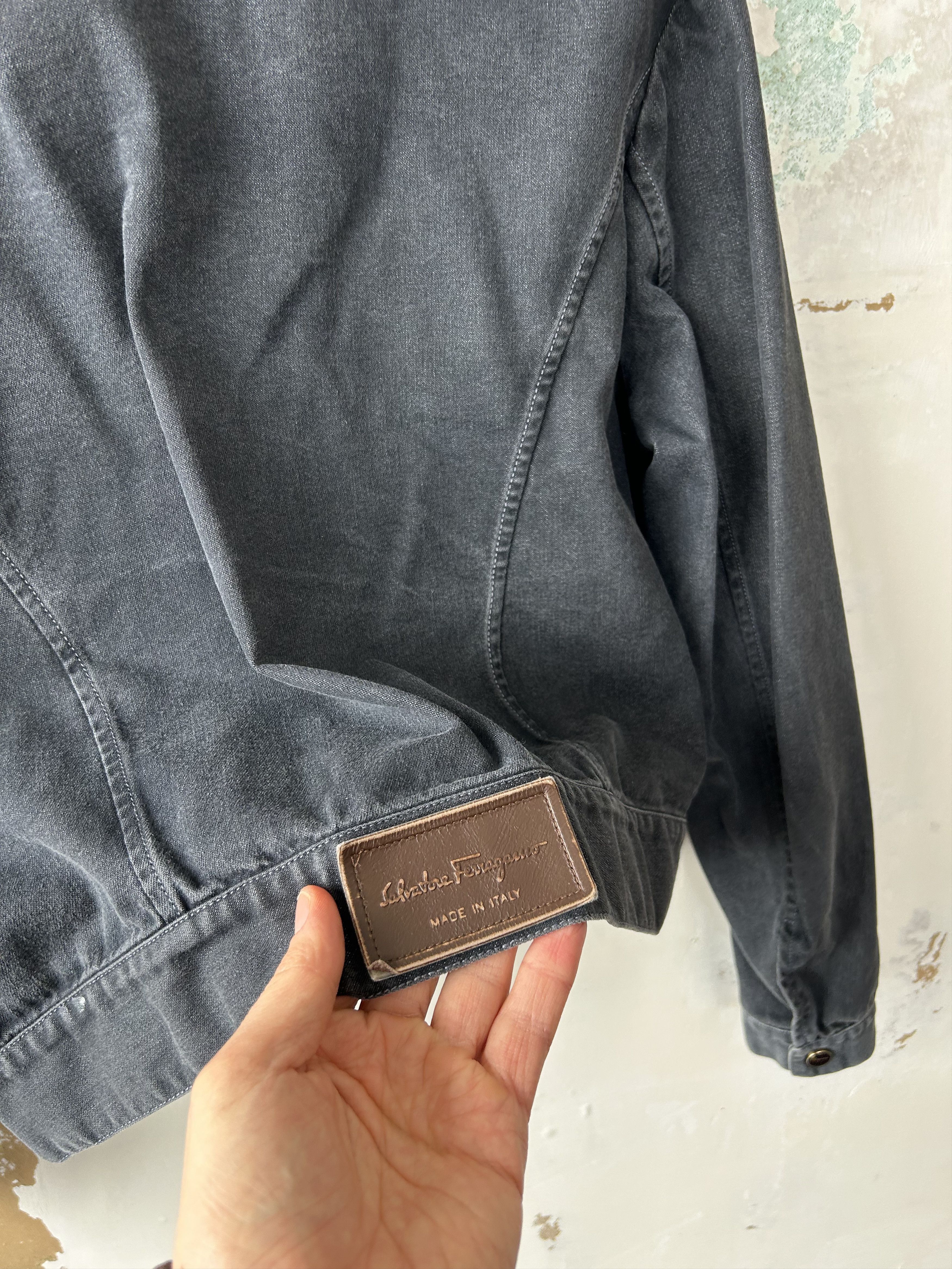 Salvatore Ferragamo Salvatore Ferragamo Designer jeans Jacket Made In Italy Size M / US 6-8 / IT 42-44 - 8 Thumbnail
